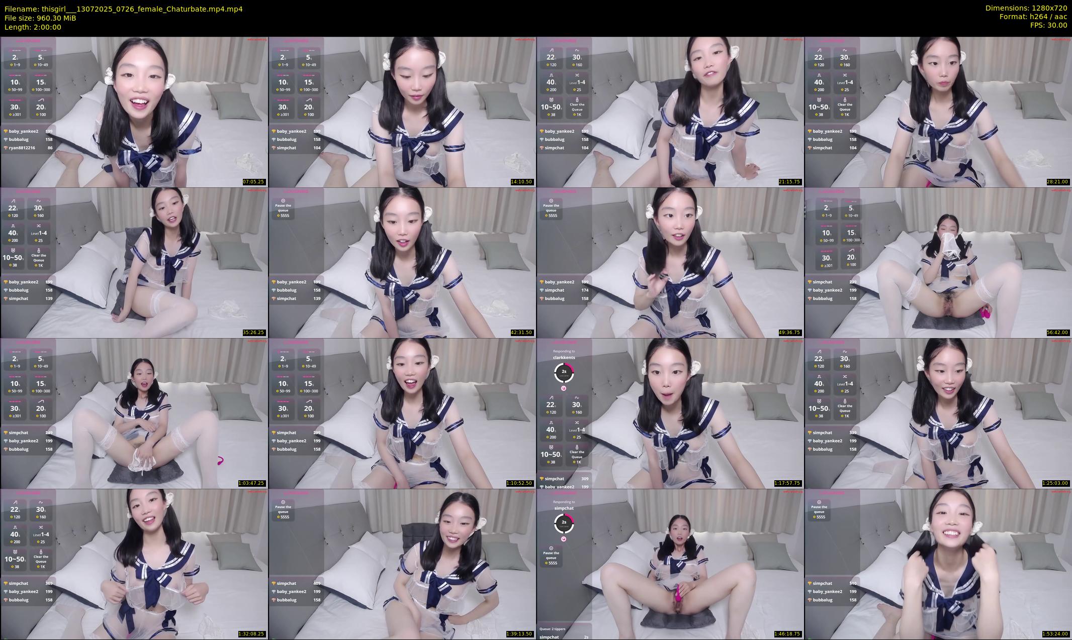 thisgirl__ — 120 minute Chaturbate female cam show recording, 720p, Jul 13, 2025