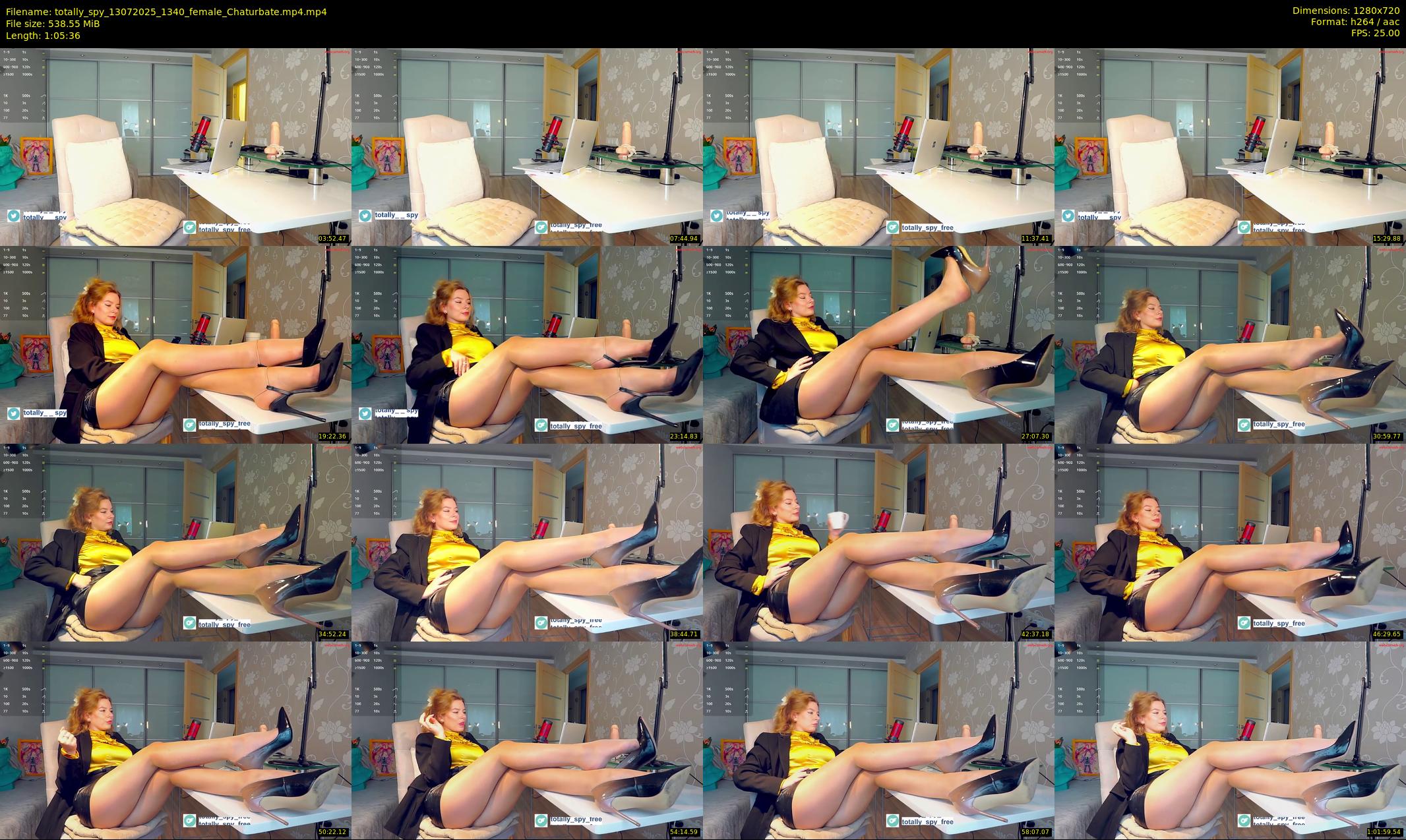 totally_spy — 66 minute Chaturbate female cam show recording, 720p, Jul 13, 2025