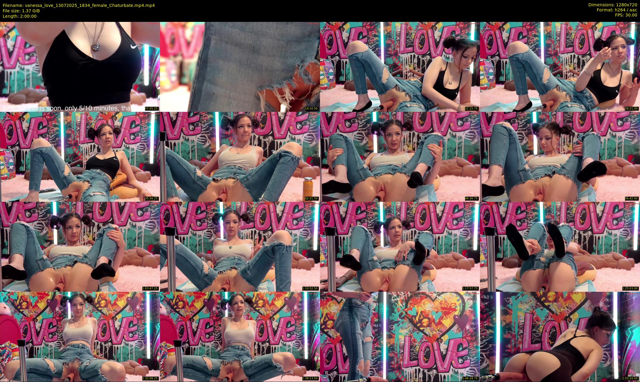 vanessa_love — 120 minute Chaturbate female cam show recording, 720p, Jul 13, 2025