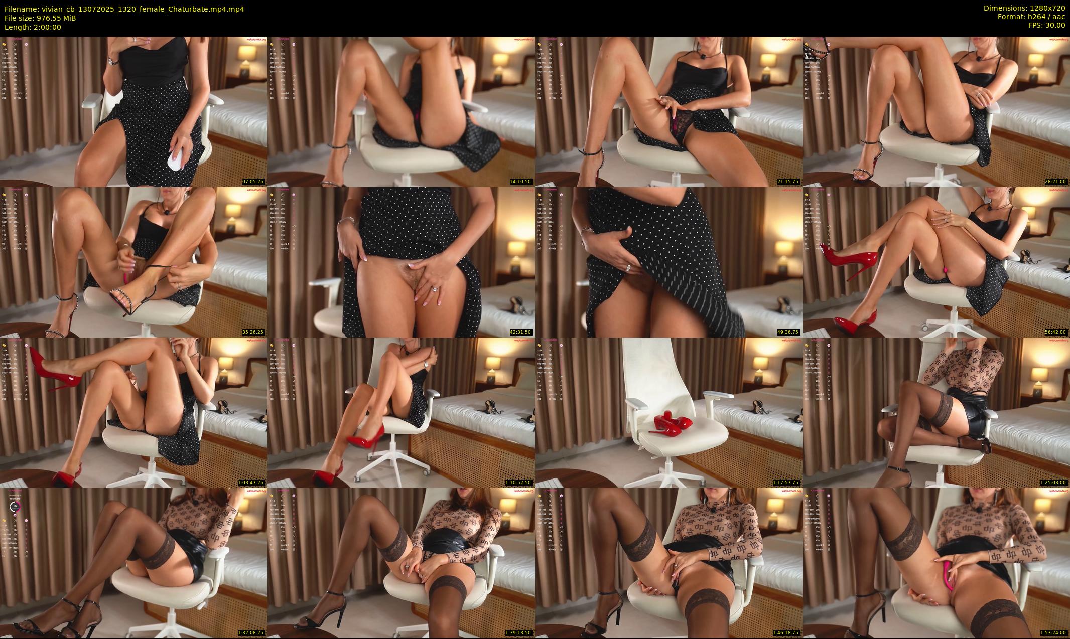 vivian_cb — 120 minute Chaturbate female cam show recording, 720p, Jul 13, 2025