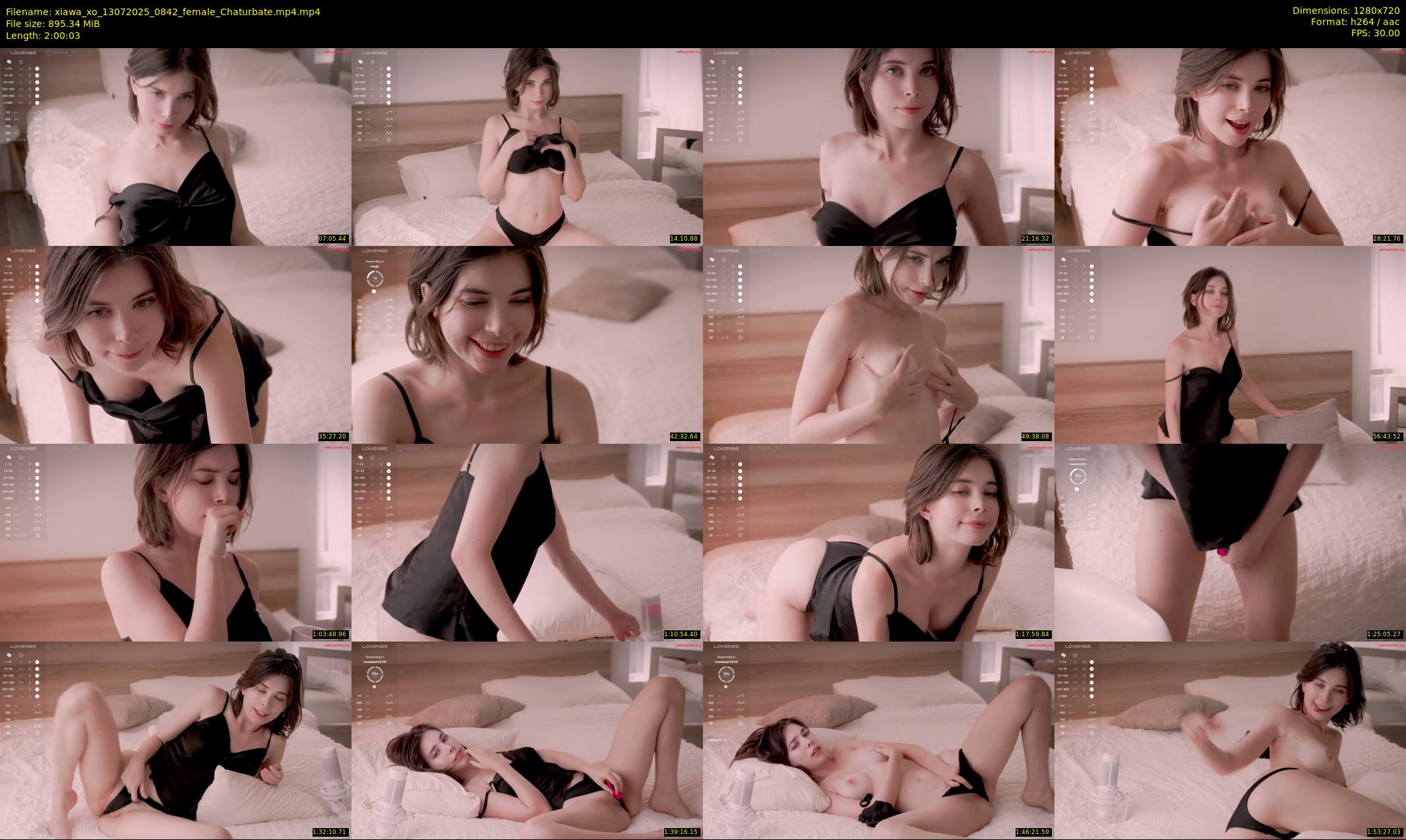 xiawa_xo — 121 minute Chaturbate female cam show recording, 720p, Jul 13, 2025