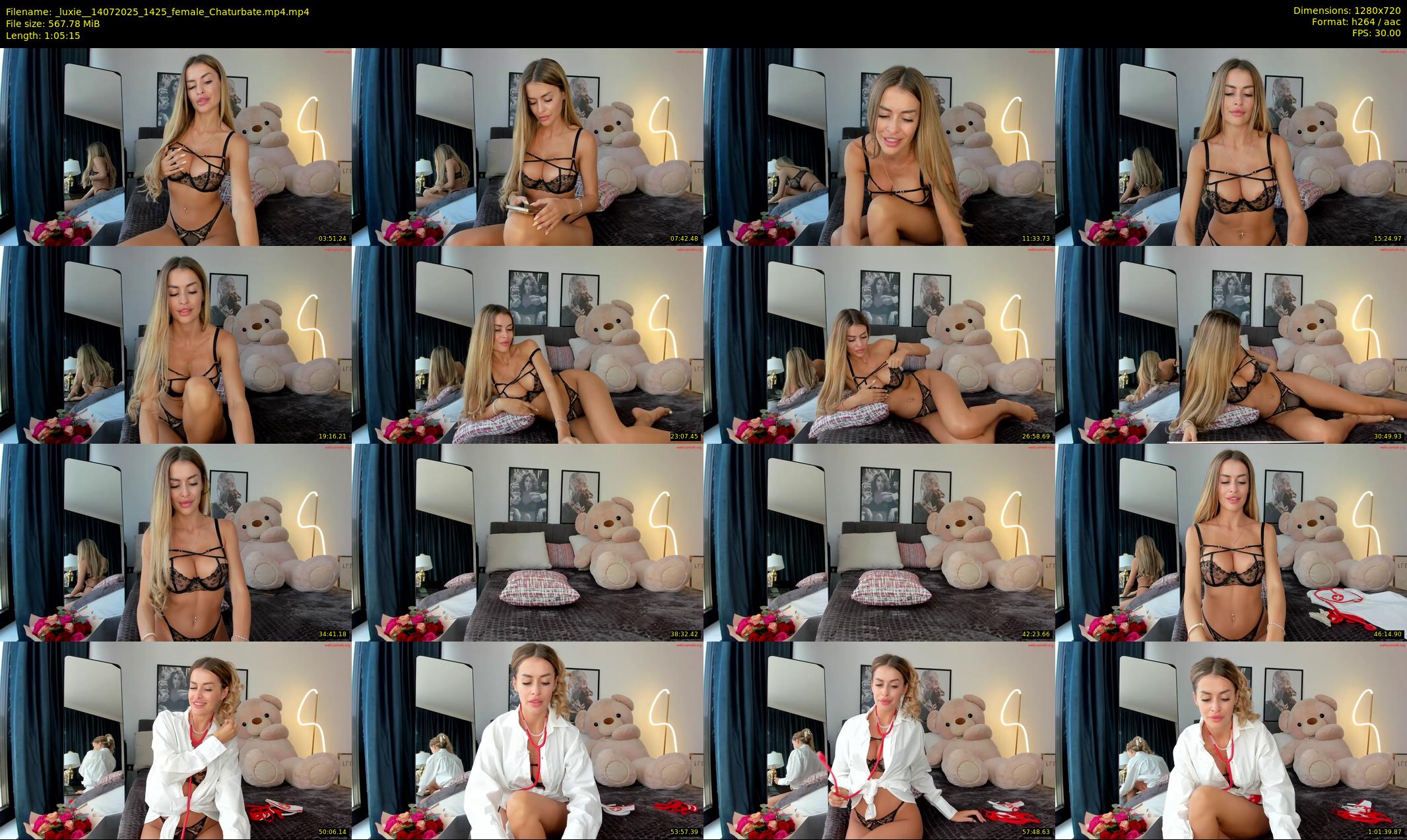 _luxie_ — 66 minute Chaturbate female cam show recording, 720p, Jul 14, 2025