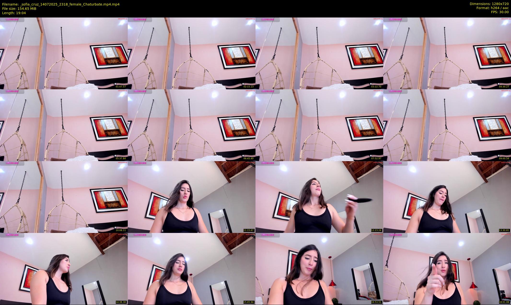 _sofia_cruz — 20 minute Chaturbate female cam show recording, 720p, Jul 14, 2025
