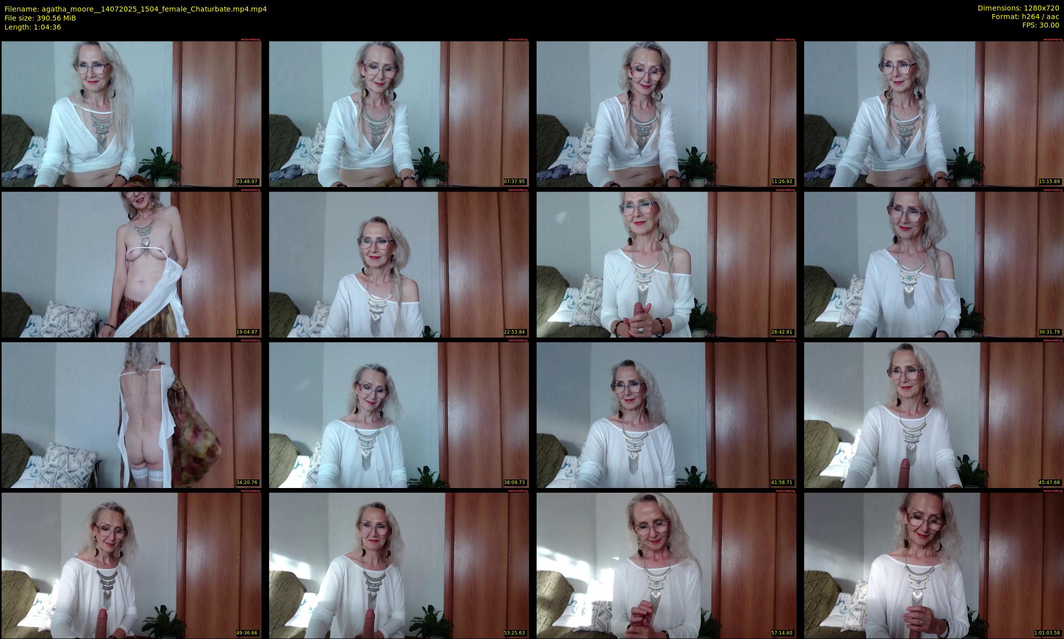 agatha_moore_ — 65 minute Chaturbate female cam show recording, 720p, Jul 14, 2025