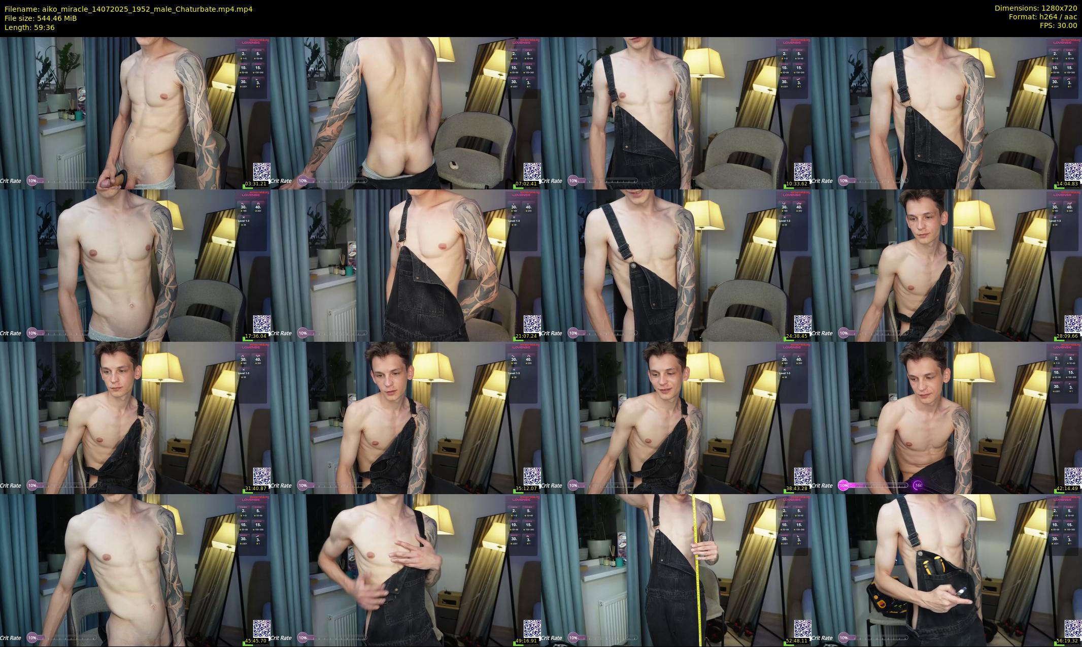 aiko_miracle — 60 minute Chaturbate male cam show recording, 720p, Jul 14, 2025