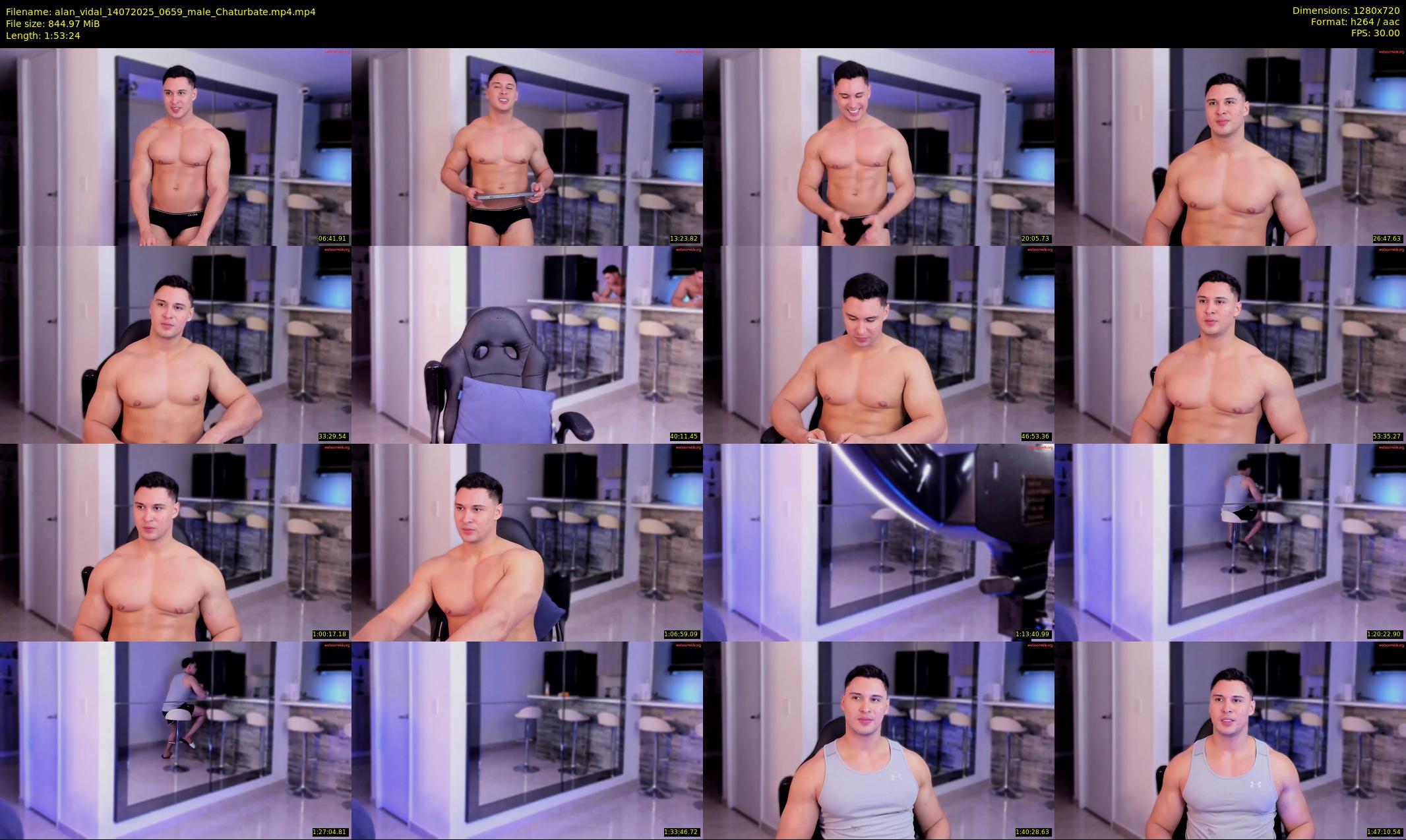 alan_vidal — 114 minute Chaturbate male cam show recording, 720p, Jul 14, 2025