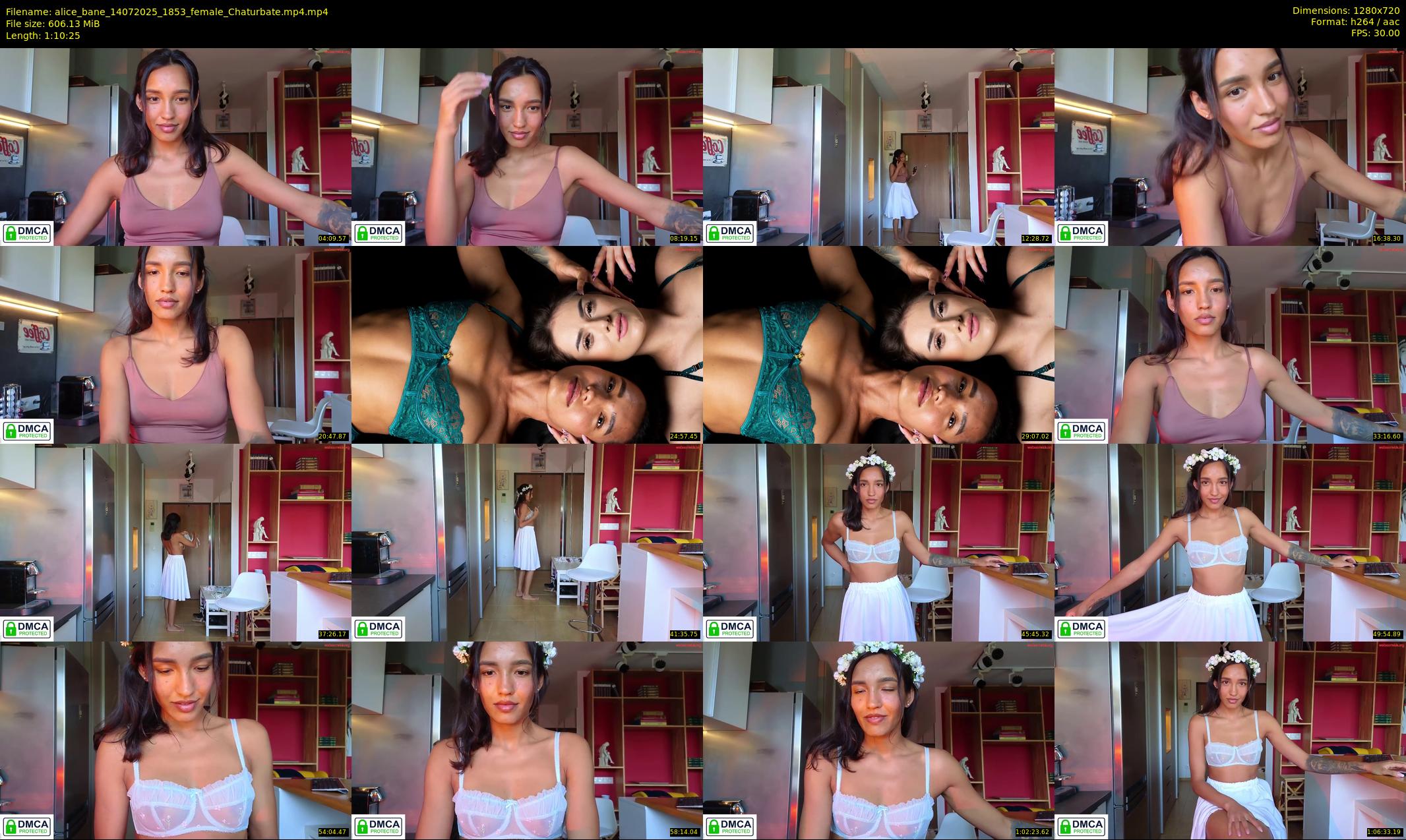 alice_bane — 71 minute Chaturbate female cam show recording, 720p, Jul 14, 2025