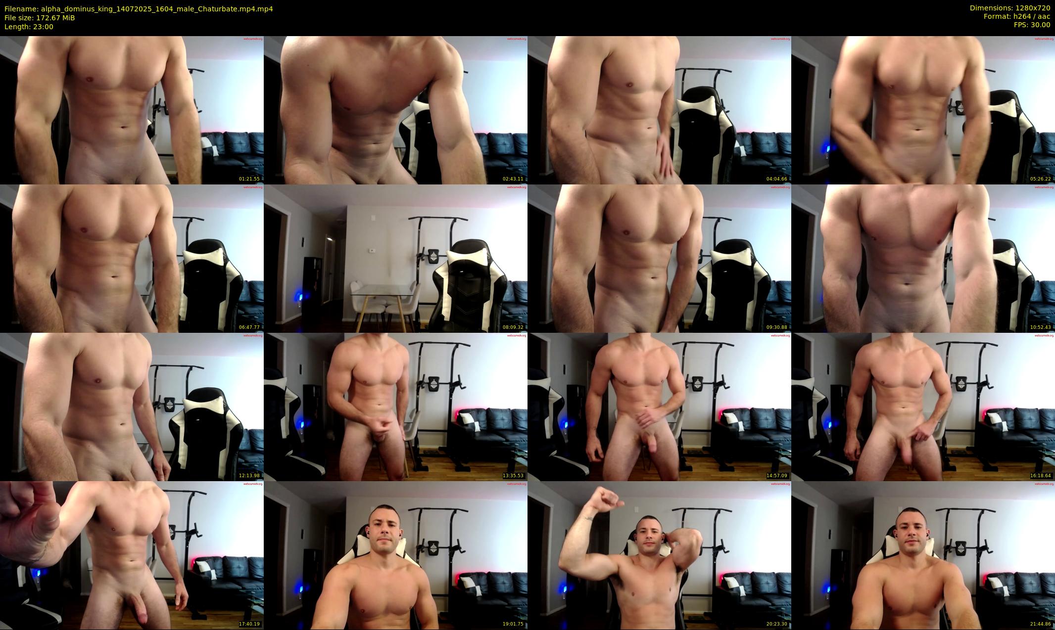 alpha_dominus_king — 23 minute Chaturbate male cam show recording, 720p, Jul 14, 2025