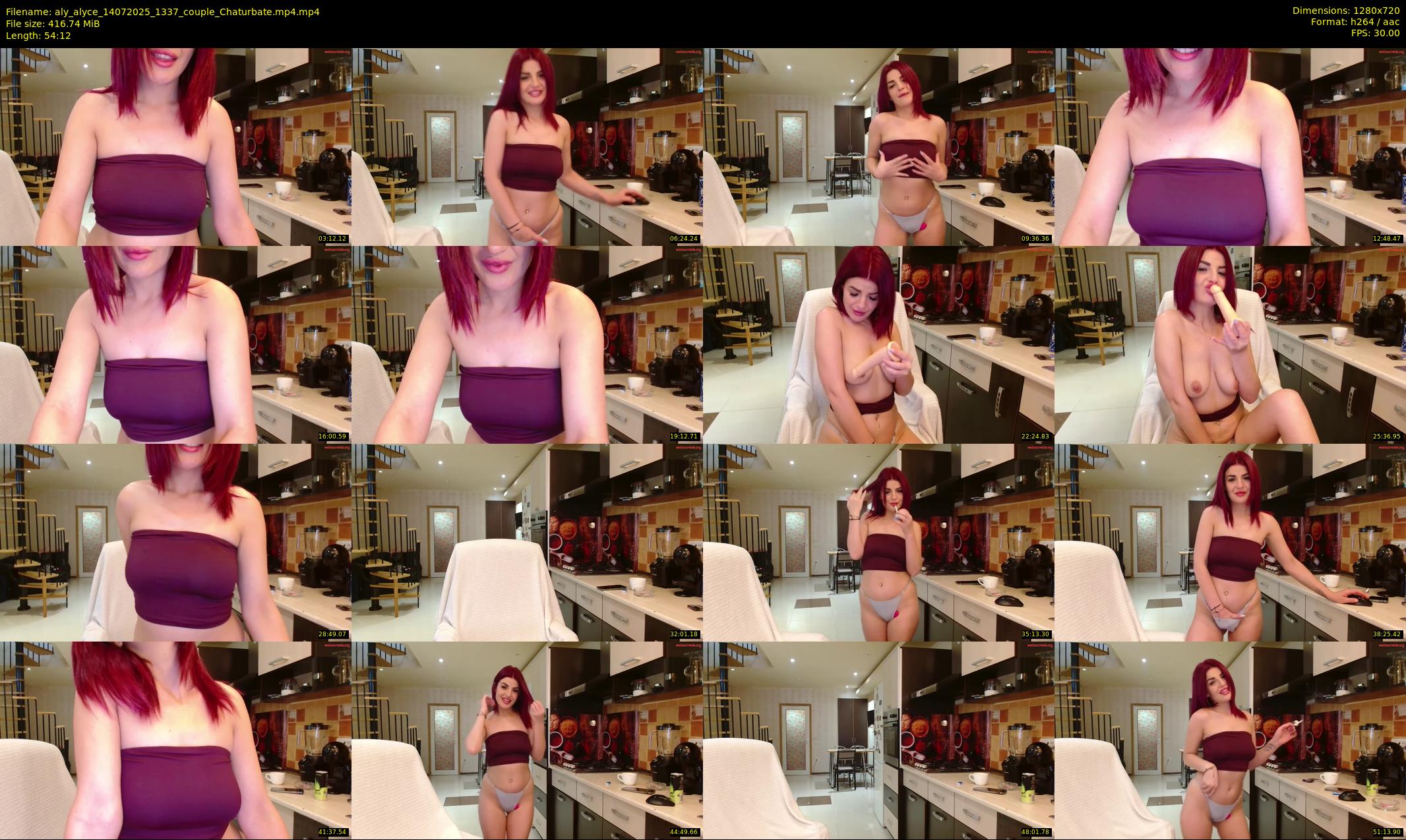 aly_alyce — 55 minute Chaturbate female cam show recording, 720p, Jul 14, 2025