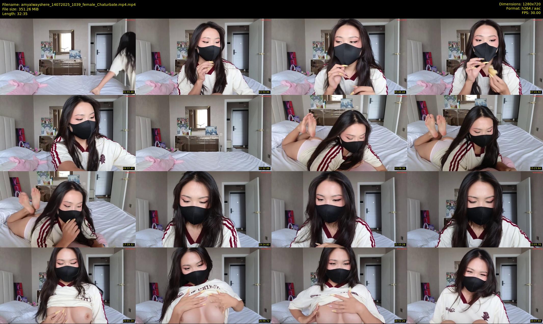 amyalwayshere — 33 minute Chaturbate female cam show recording, 720p, Jul 14, 2025