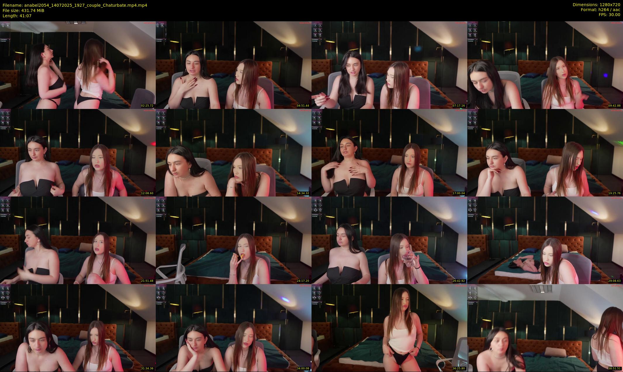 anabel2054 — 42 minute Chaturbate female cam show recording, 720p, Jul 14, 2025
