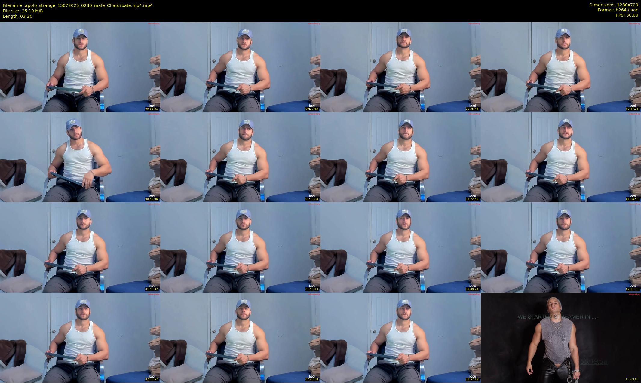 apolo_strange — 4 minute Chaturbate male cam show recording, 720p, Jul 15, 2025