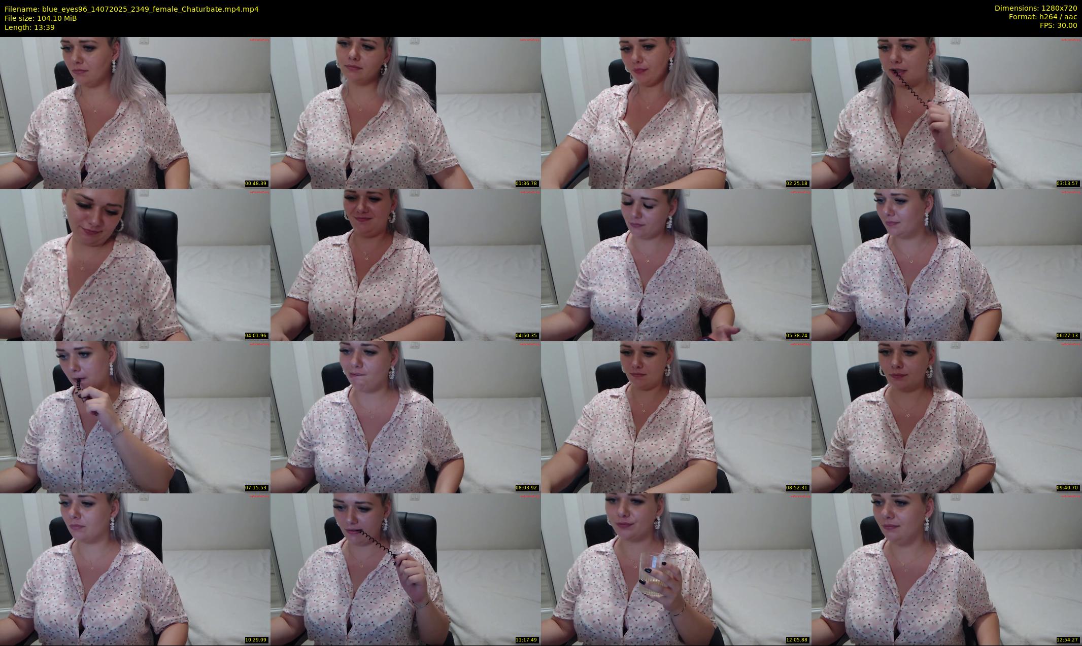 blue_eyes96 — 14 minute Chaturbate female cam show recording, 720p, Jul 14, 2025