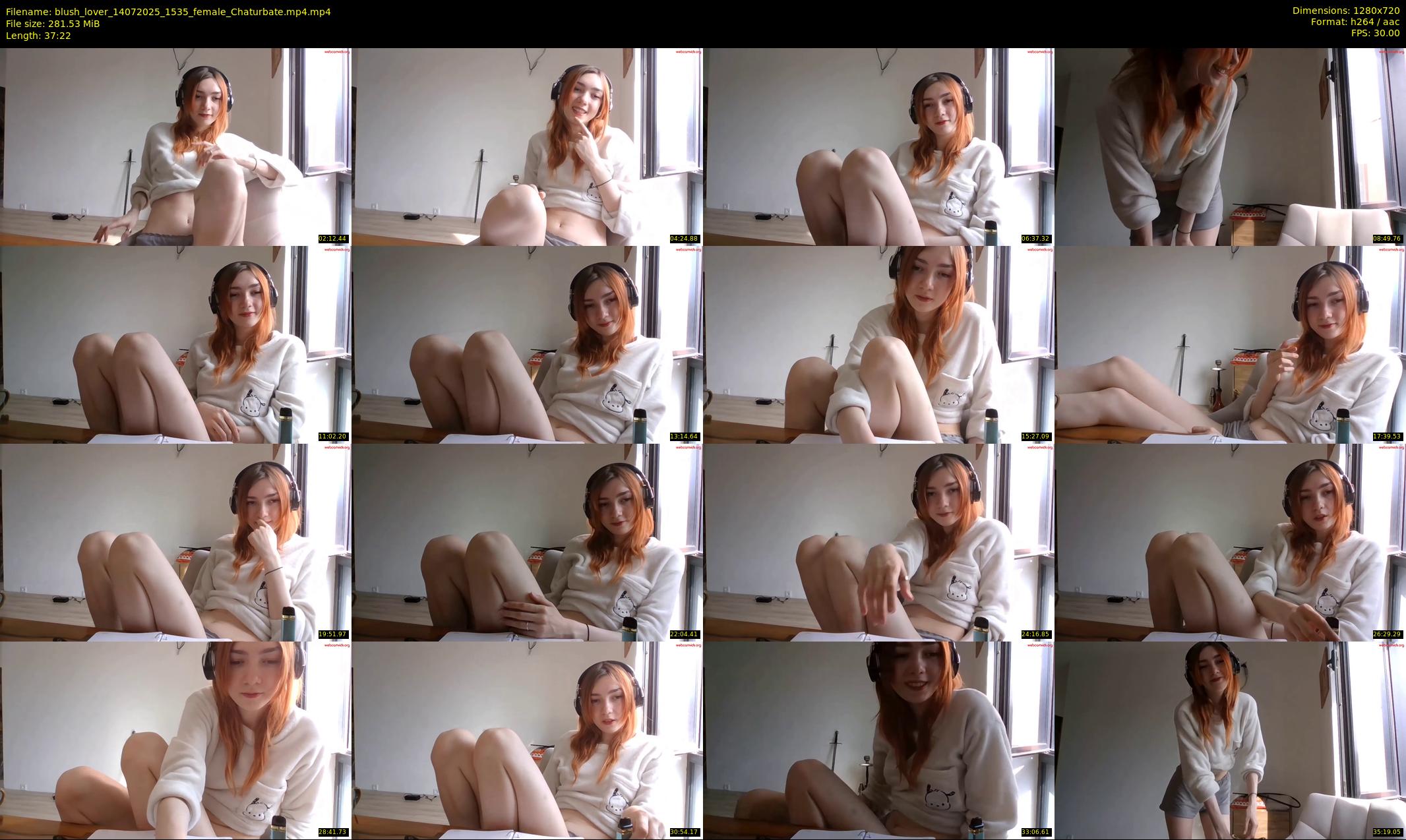 blush_lover — 38 minute Chaturbate female cam show recording, 720p, Jul 14, 2025