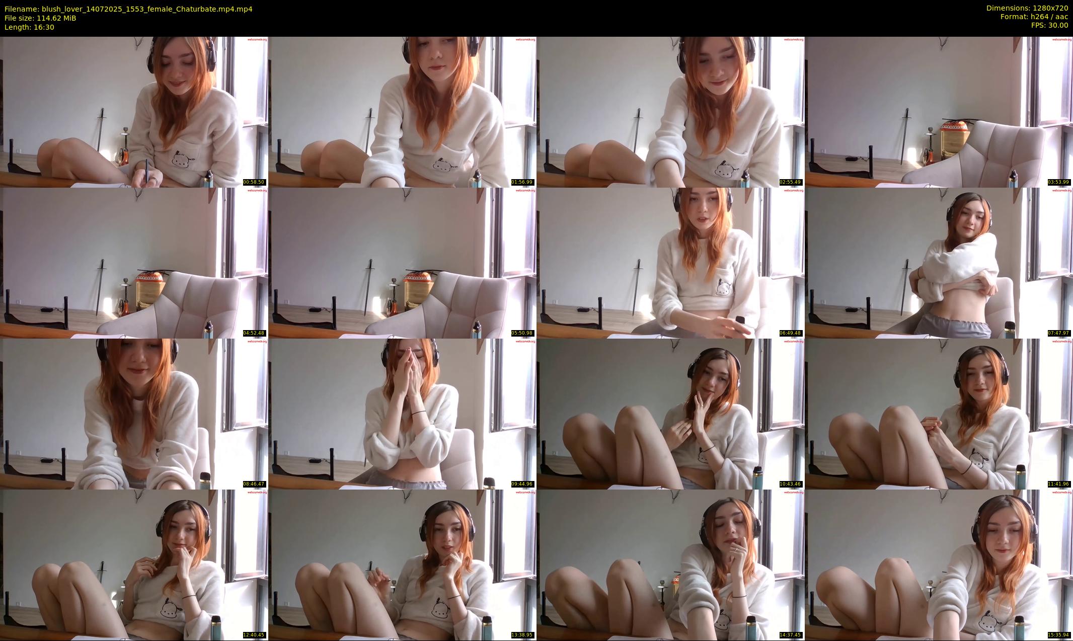 blush_lover — 17 minute Chaturbate female cam show recording, 720p, Jul 14, 2025