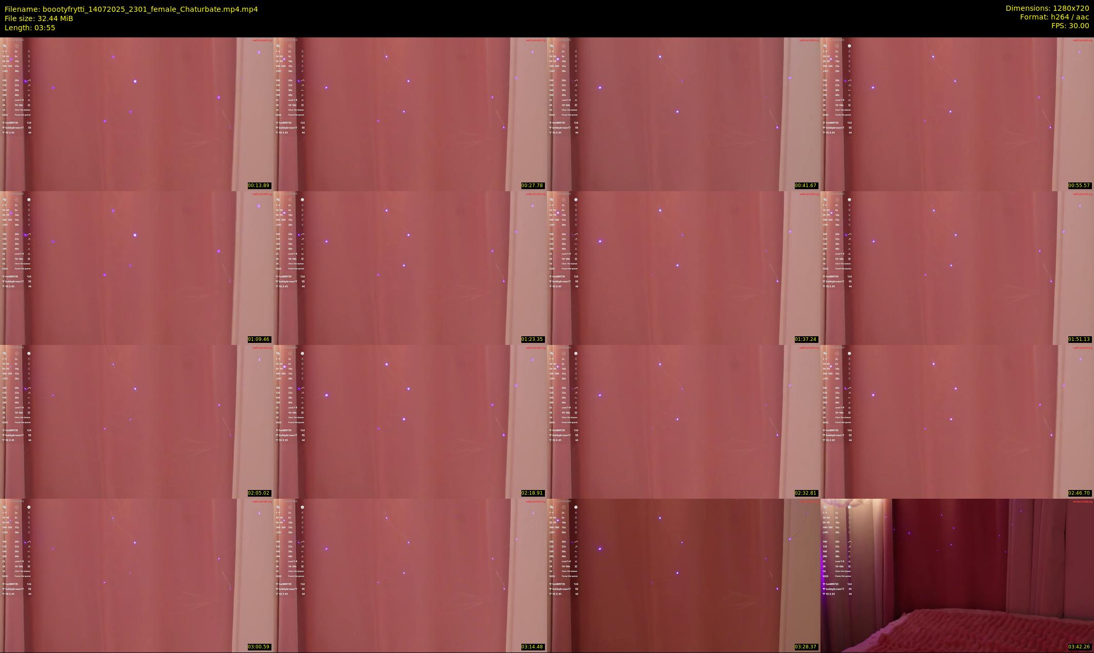 boootyfrytti — 4 minute Chaturbate female cam show recording, 720p, Jul 14, 2025