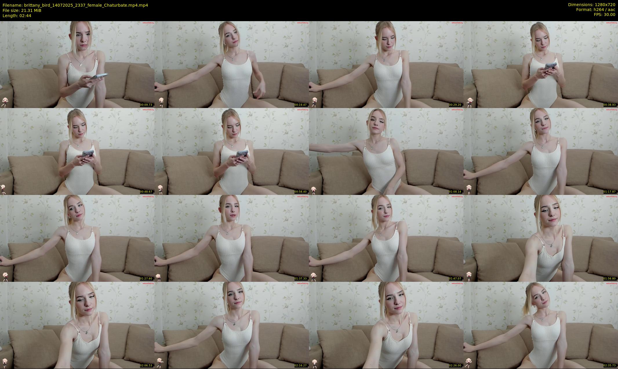 brittany_bird — 3 minute Chaturbate female cam show recording, 720p, Jul 14, 2025