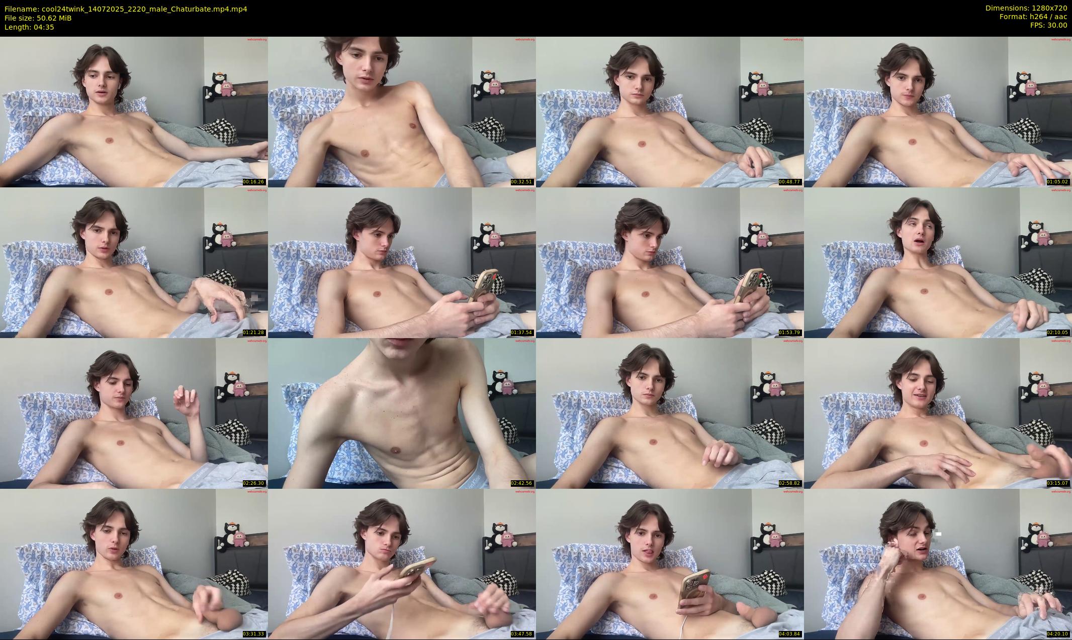 cool24twink — 5 minute Chaturbate male cam show recording, 720p, Jul 14, 2025