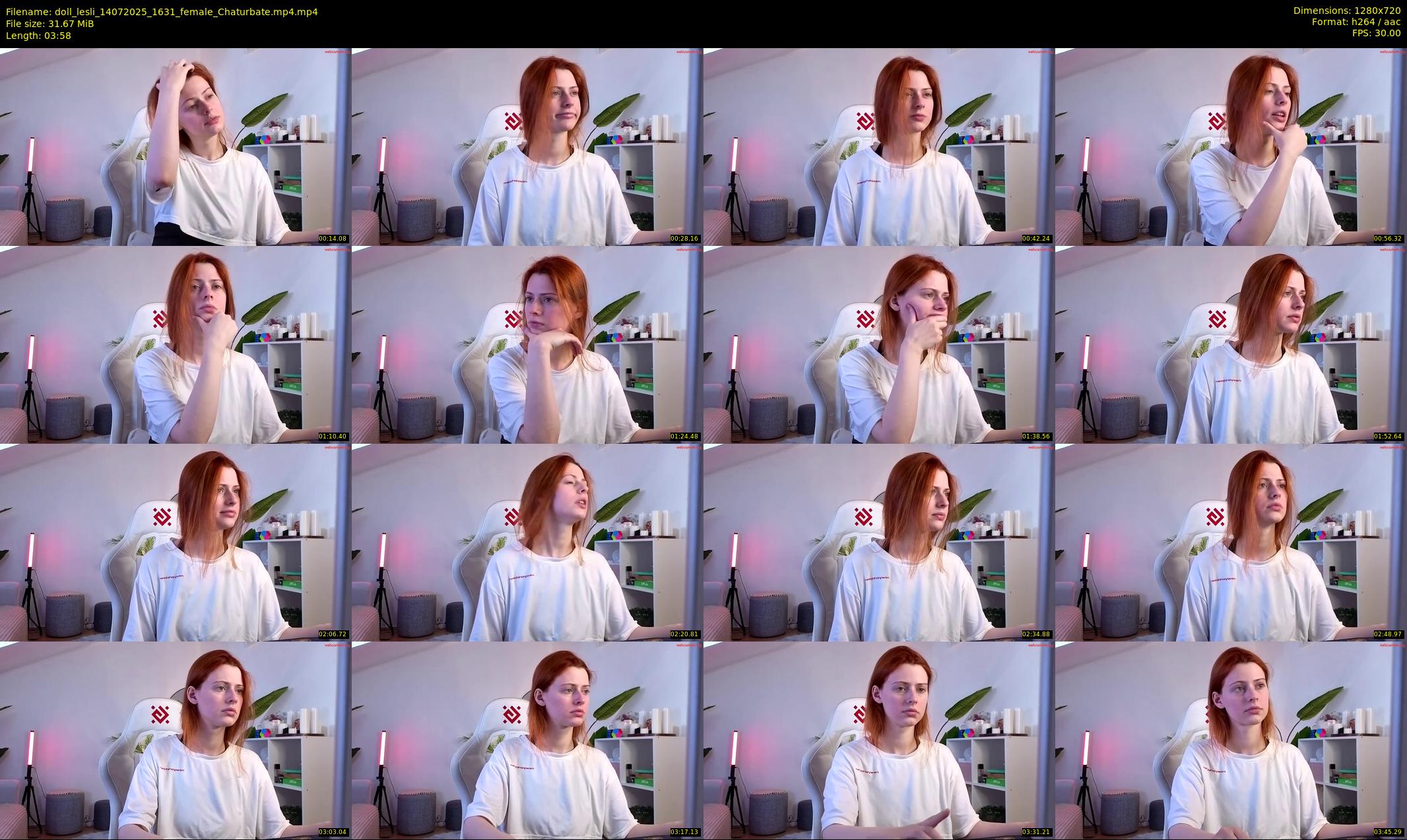 doll_lesli — 4 minute Chaturbate female cam show recording, 720p, Jul 14, 2025