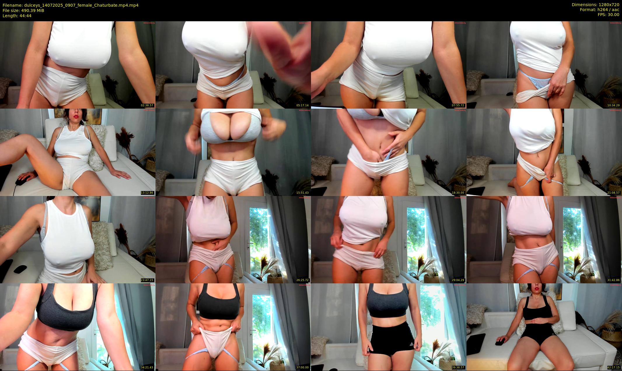 dulceys — 45 minute Chaturbate female cam show recording, 720p, Jul 14, 2025