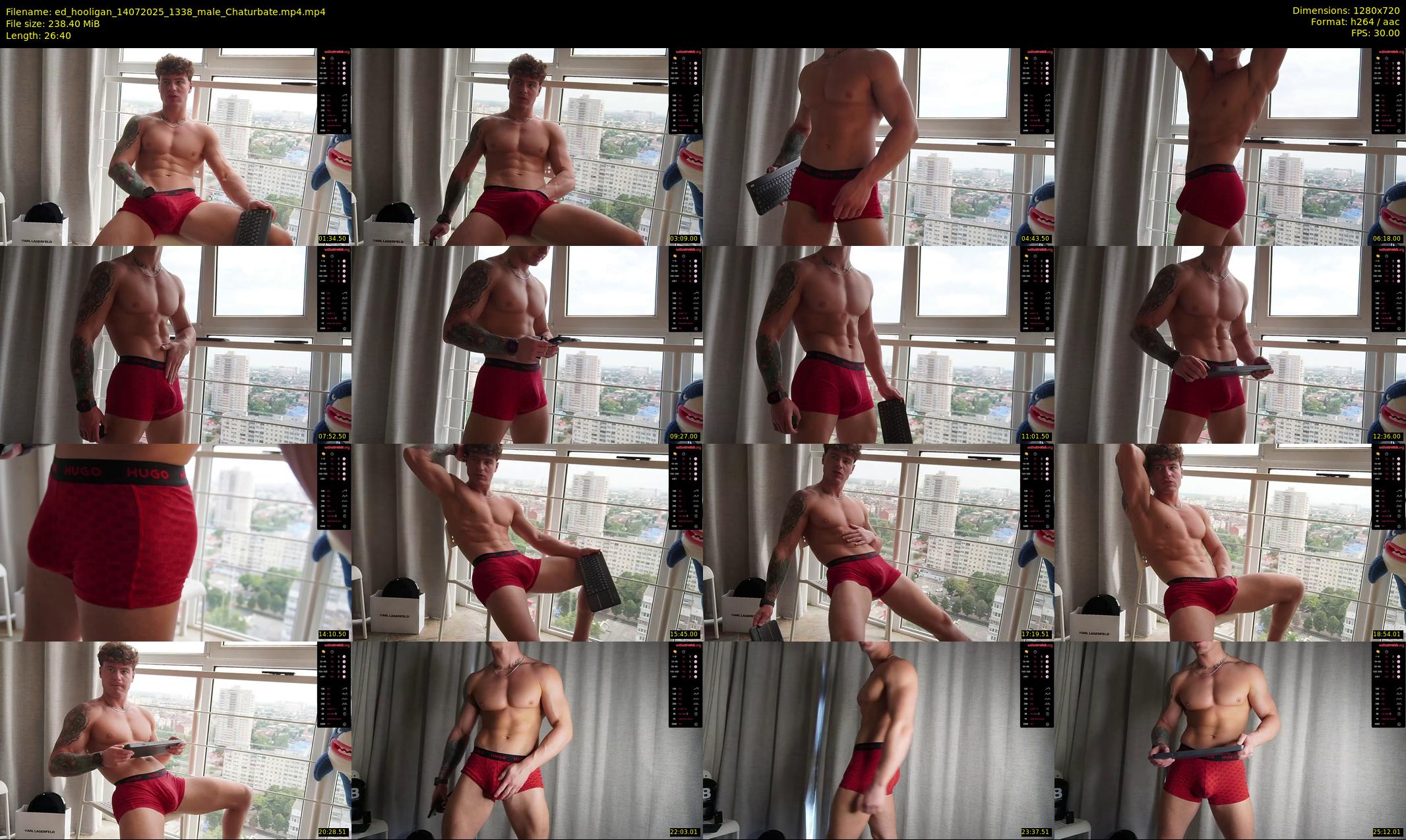 ed_hooligan — 27 minute Chaturbate male cam show recording, 720p, Jul 14, 2025