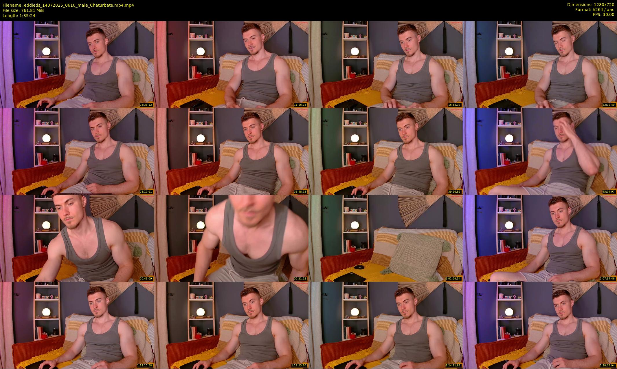 eddieds — 96 minute Chaturbate male cam show recording, 720p, Jul 14, 2025