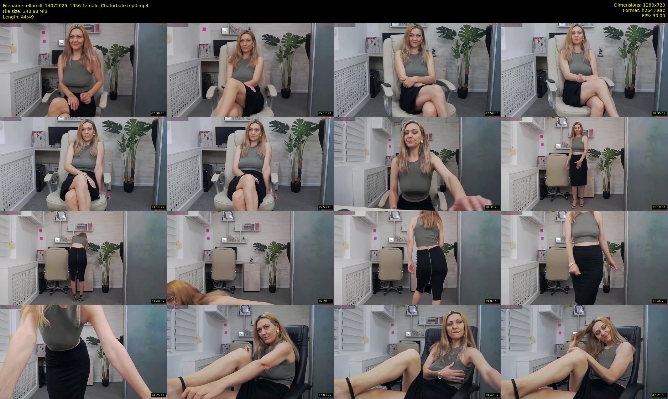 ellamilf — 45 minute Chaturbate female cam show recording, 720p, Jul 14, 2025