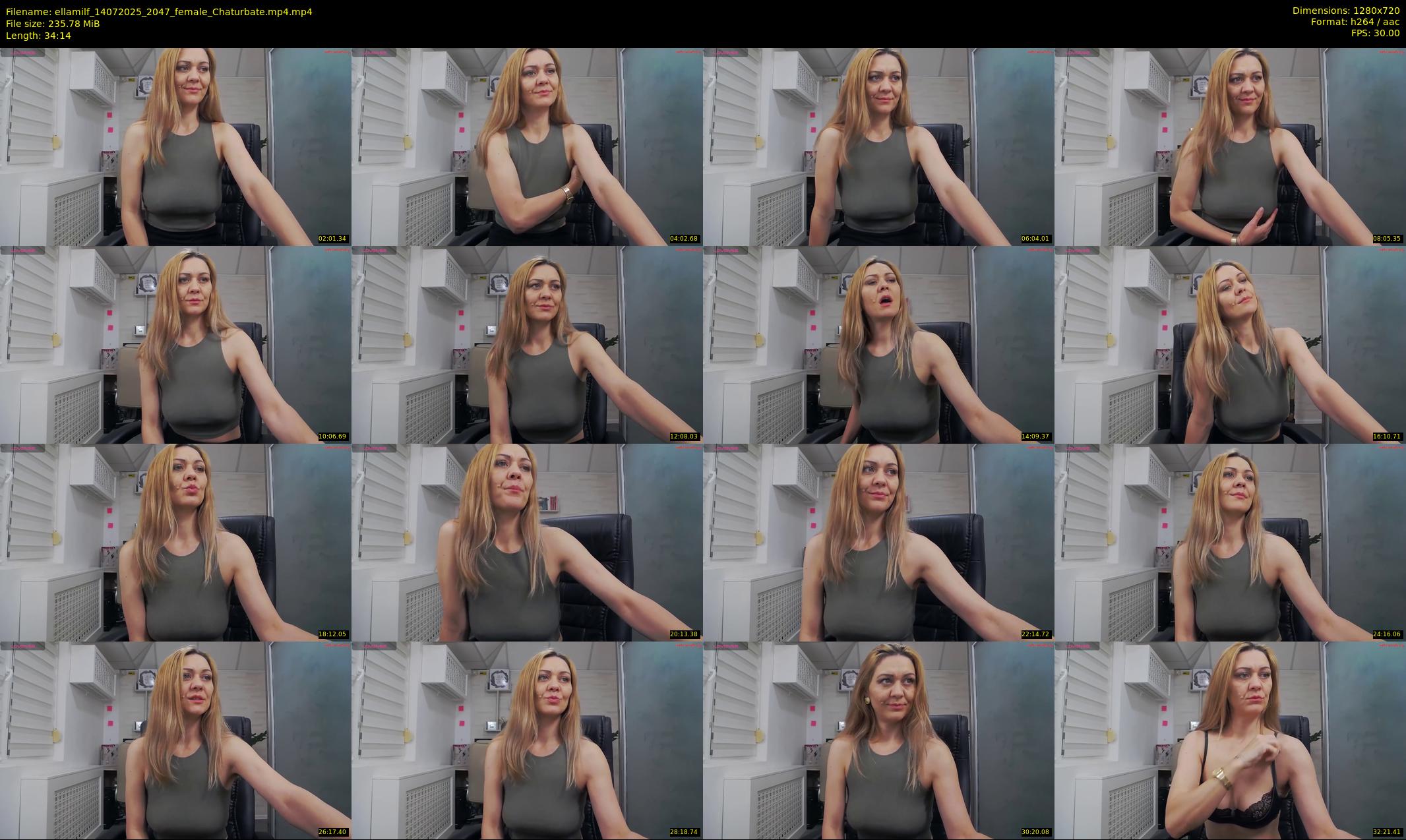 ellamilf — 35 minute Chaturbate female cam show recording, 720p, Jul 14, 2025