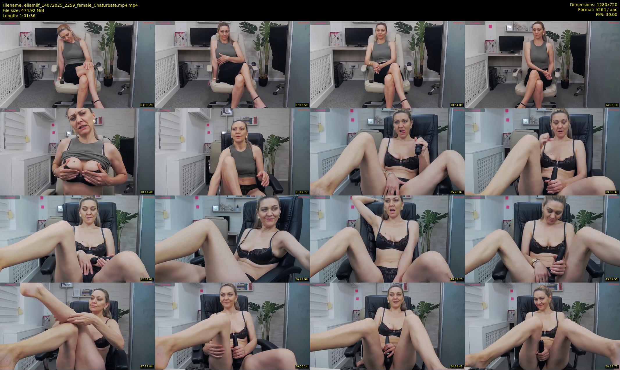 ellamilf — 62 minute Chaturbate female cam show recording, 720p, Jul 14, 2025