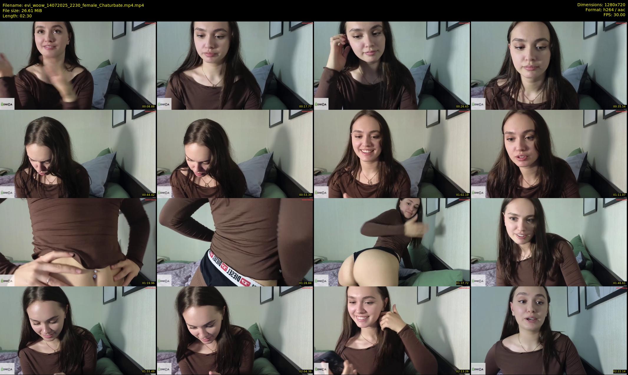 evi_woow — 3 minute Chaturbate female cam show recording, 720p, Jul 14, 2025