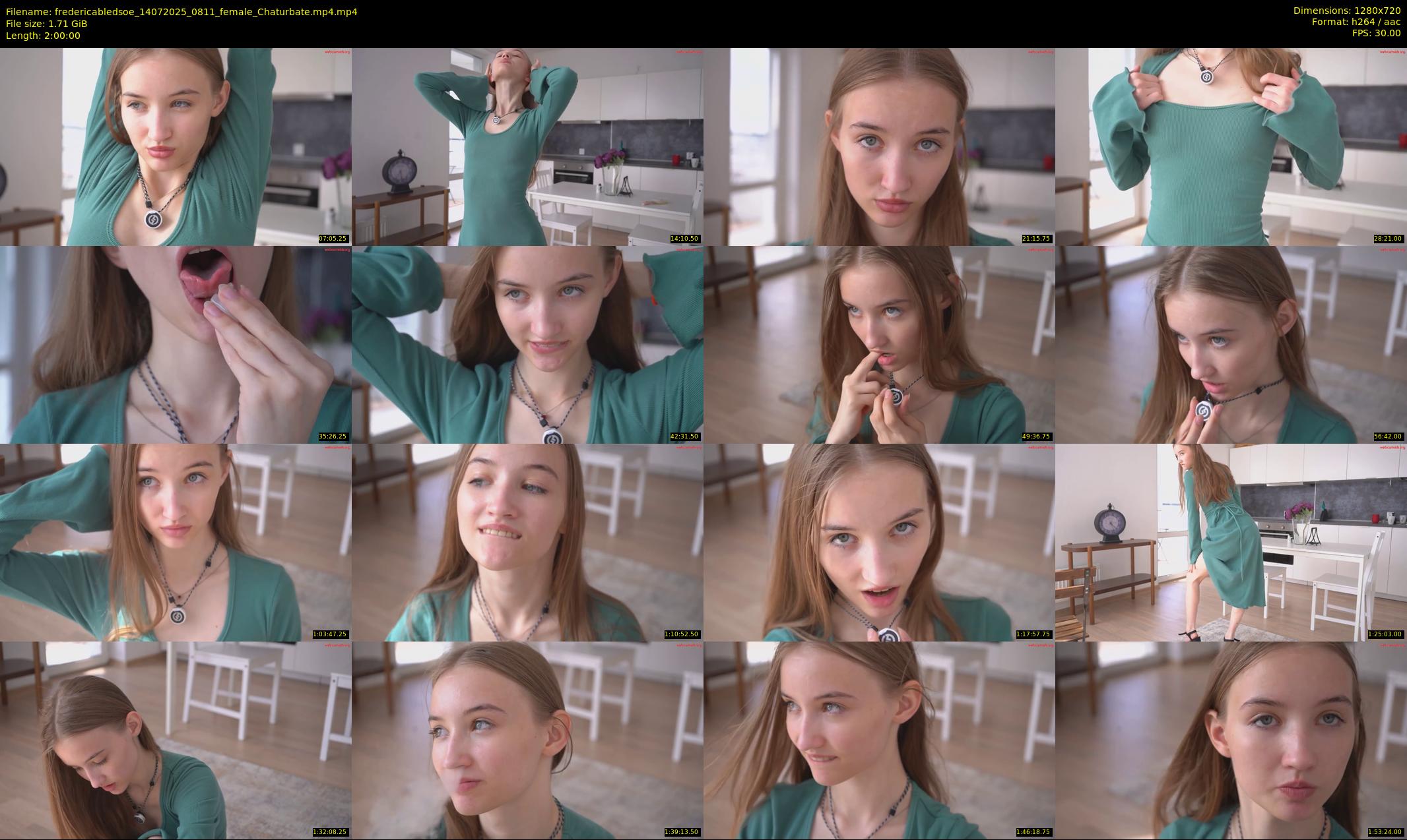 fredericabledsoe — 120 minute Chaturbate female cam show recording, 720p, Jul 14, 2025