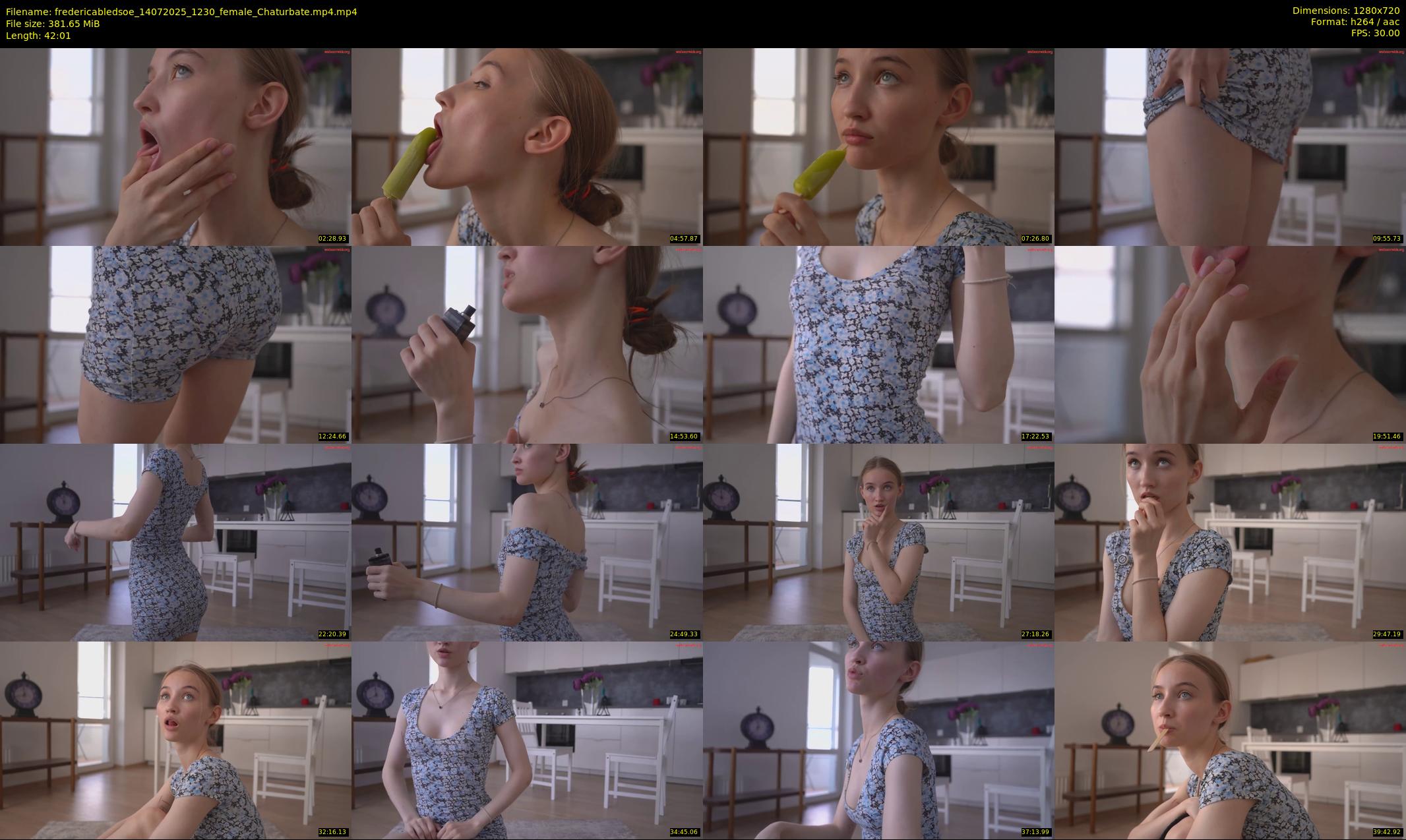fredericabledsoe — 43 minute Chaturbate female cam show recording, 720p, Jul 14, 2025