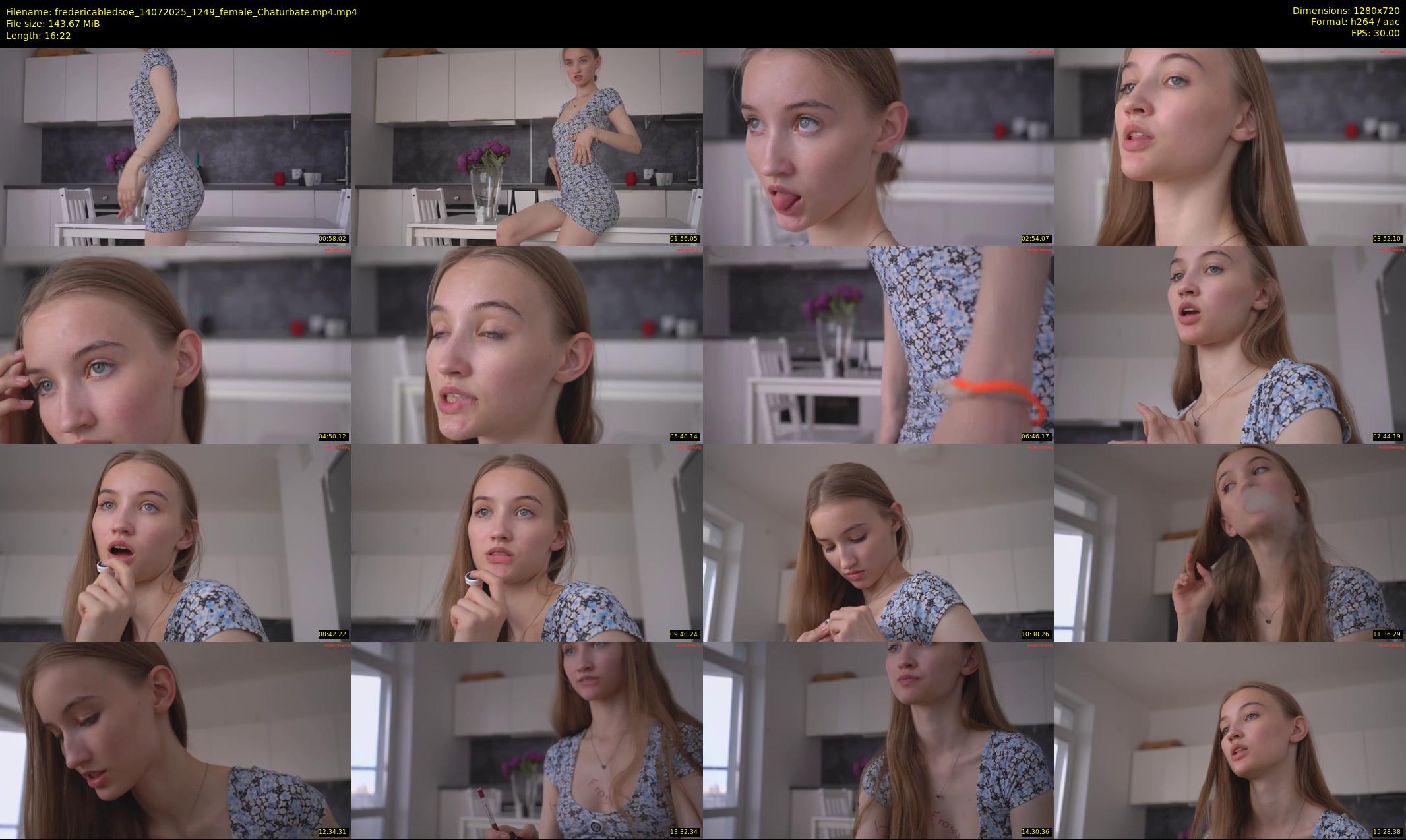 fredericabledsoe — 17 minute Chaturbate female cam show recording, 720p, Jul 14, 2025