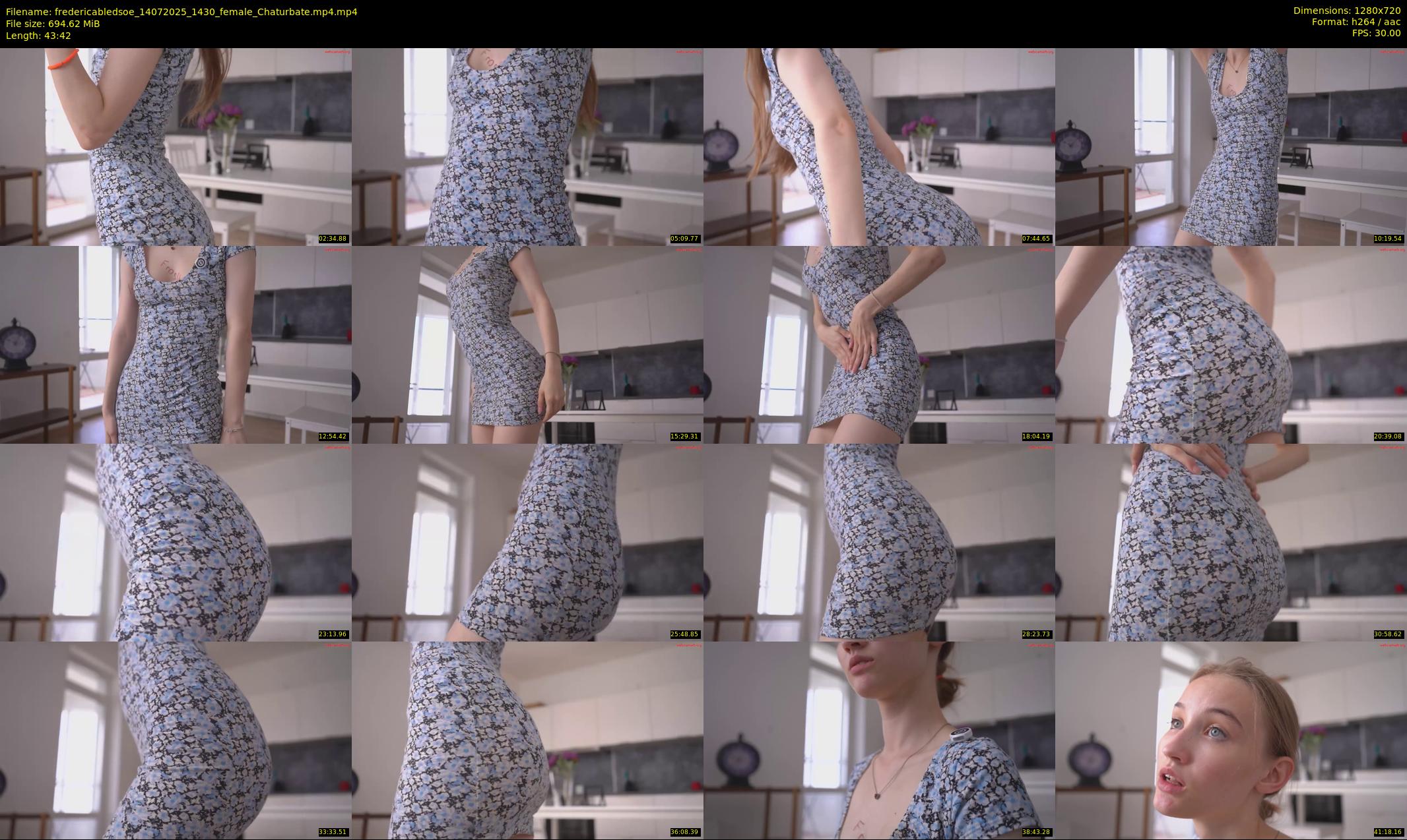 fredericabledsoe — 44 minute Chaturbate female cam show recording, 720p, Jul 14, 2025