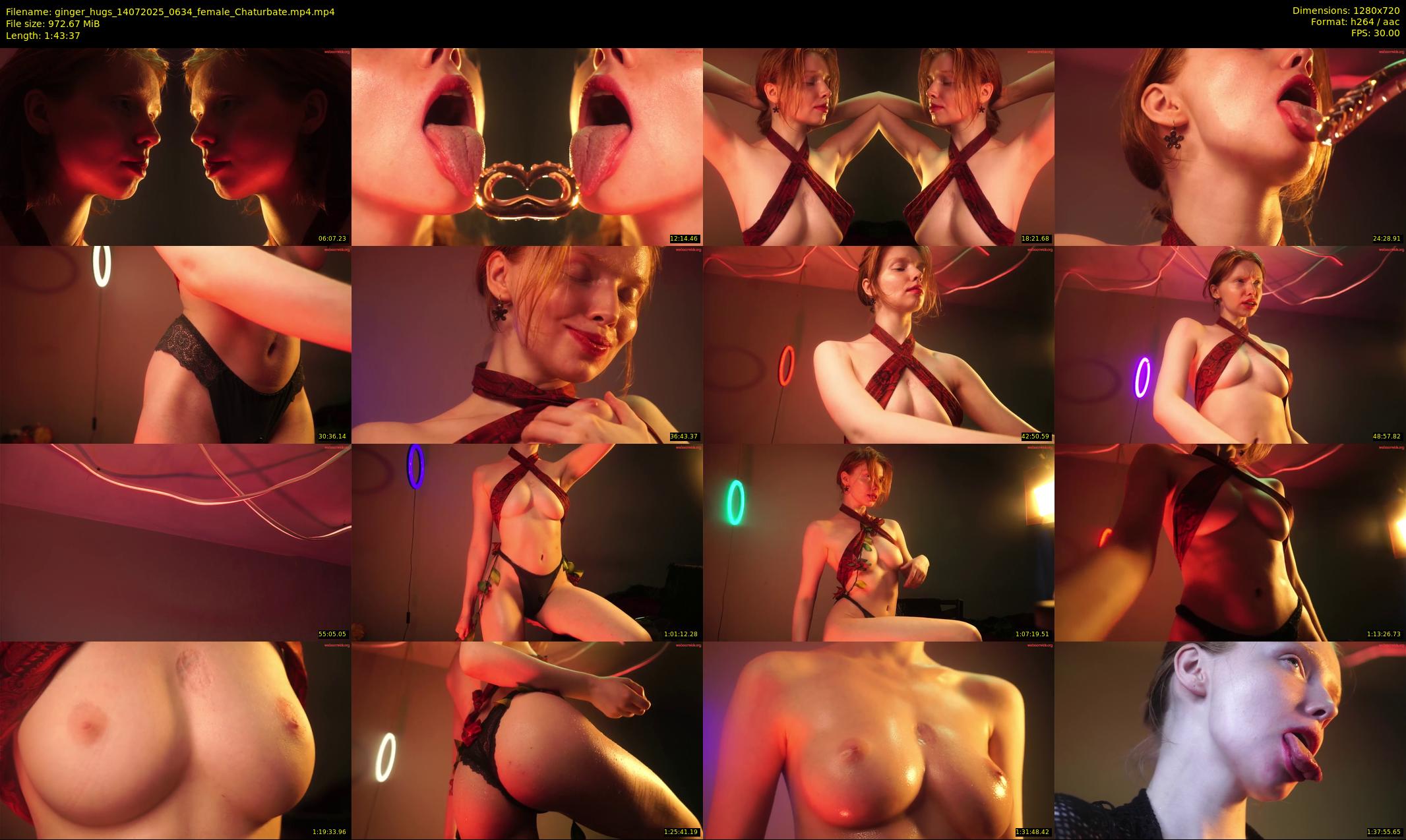 ginger_hugs — 104 minute Chaturbate female cam show recording, 720p, Jul 14, 2025