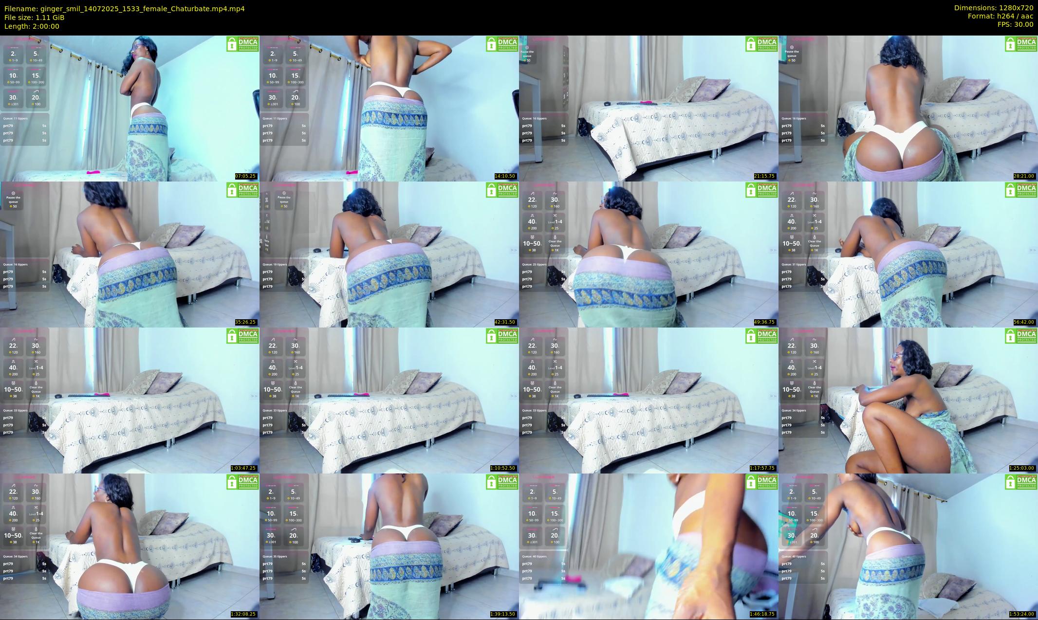 ginger_smil — 120 minute Chaturbate female cam show recording, 720p, Jul 14, 2025