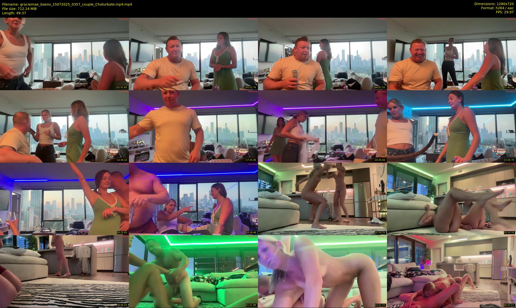 graciemae_baexx — 50 minute Chaturbate female cam show recording, 720p, Jul 15, 2025
