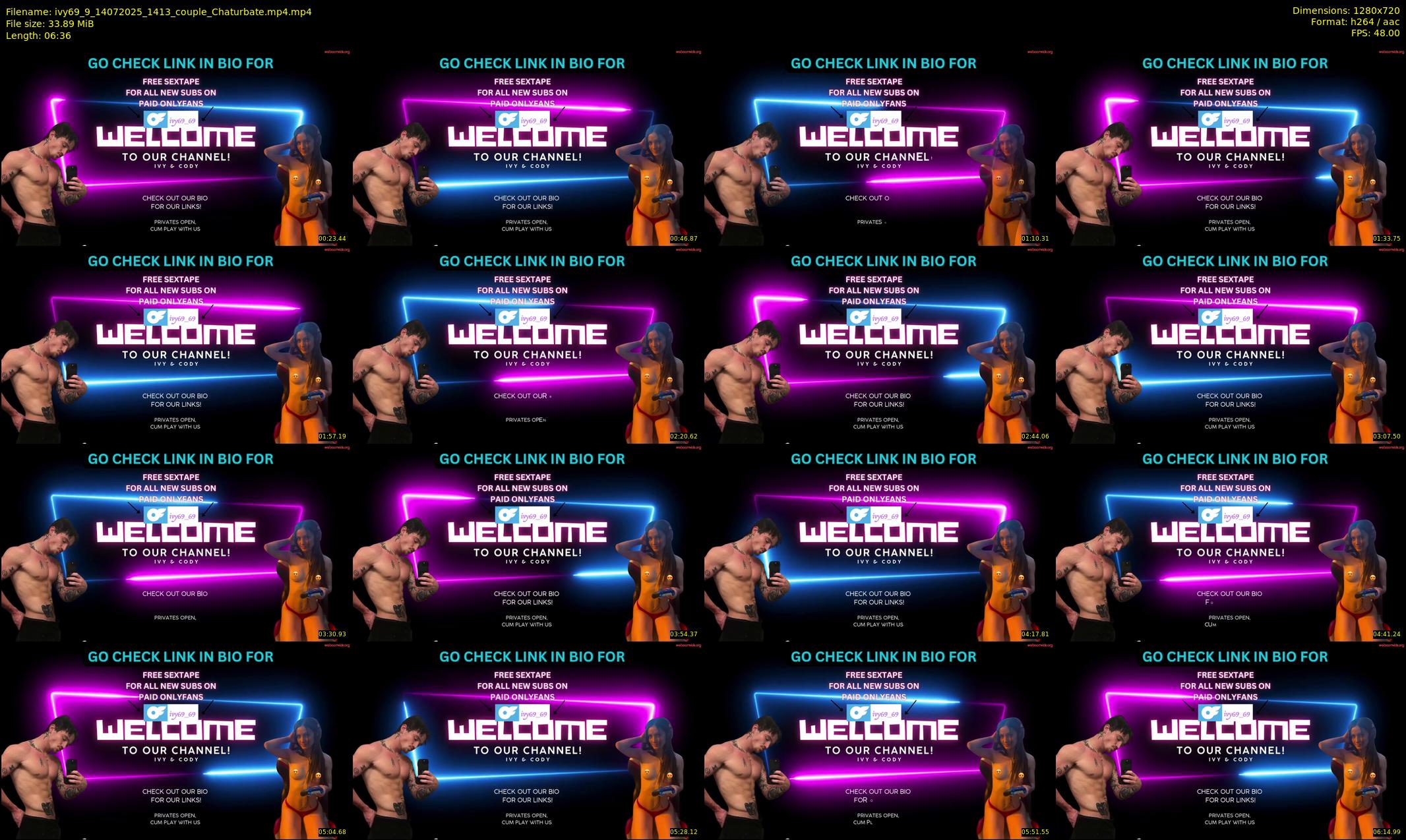 ivy69_9 — 7 minute Chaturbate couple cam show recording, 720p, Jul 14, 2025