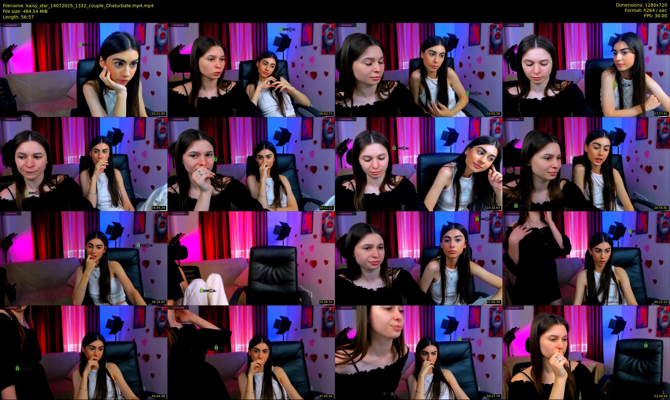 kaisy_star — 57 minute Chaturbate female cam show recording, 720p, Jul 14, 2025