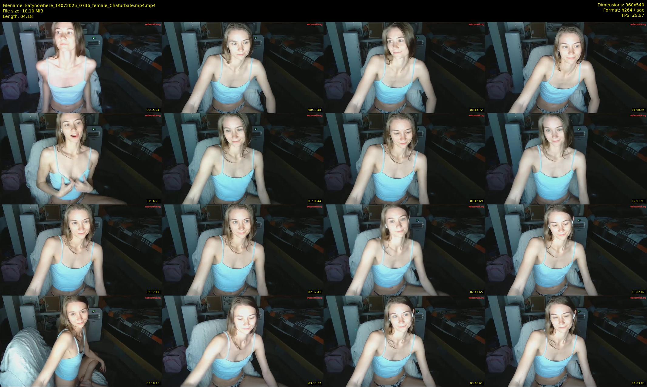 katynowhere — 5 minute Chaturbate female cam show recording, 480p, Jul 14, 2025