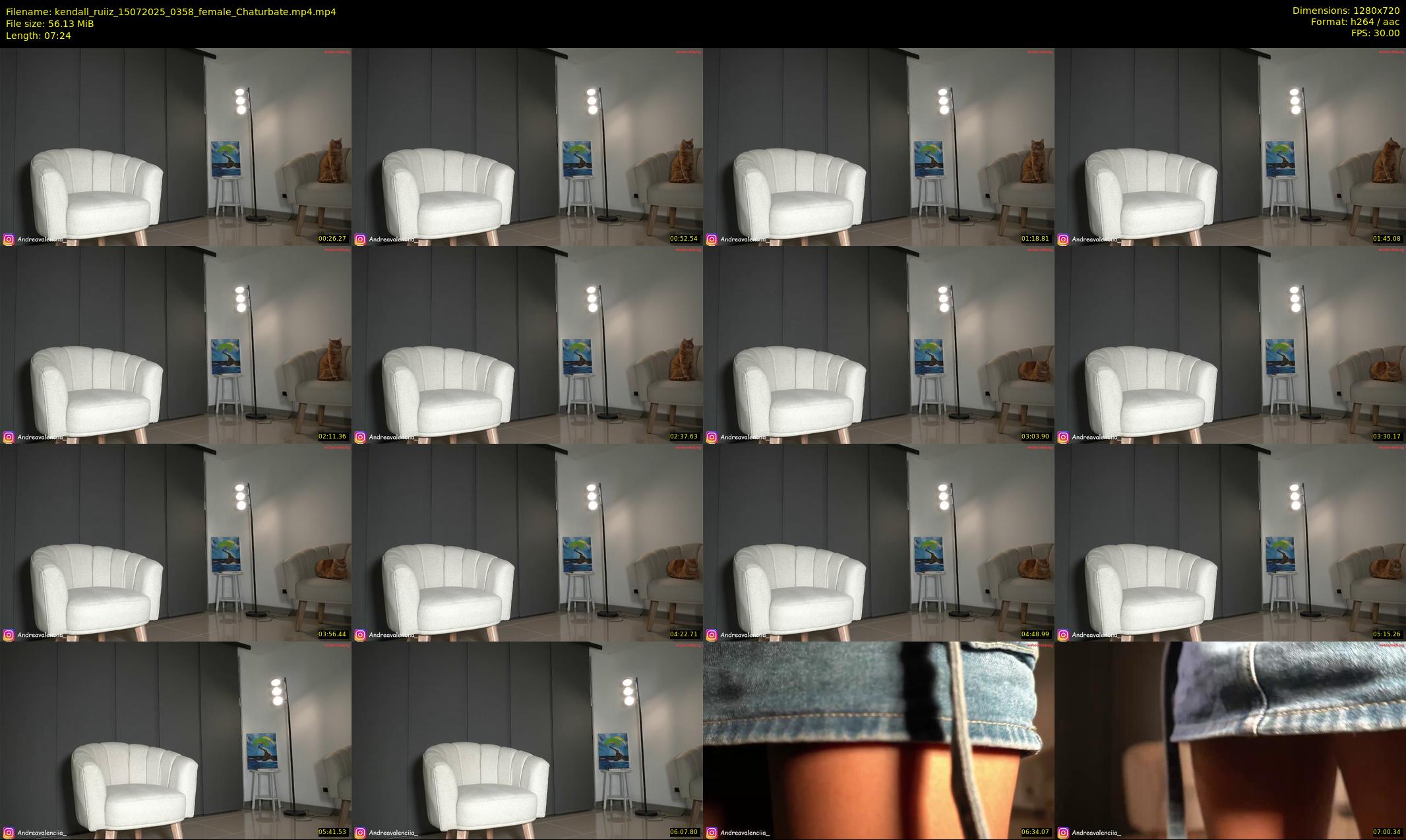 kendall_ruiiz — 8 minute Chaturbate female cam show recording, 720p, Jul 15, 2025