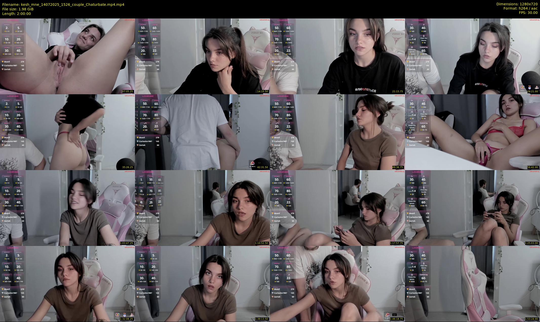 kesh_mne — 120 minute Chaturbate female cam show recording, 720p, Jul 14, 2025