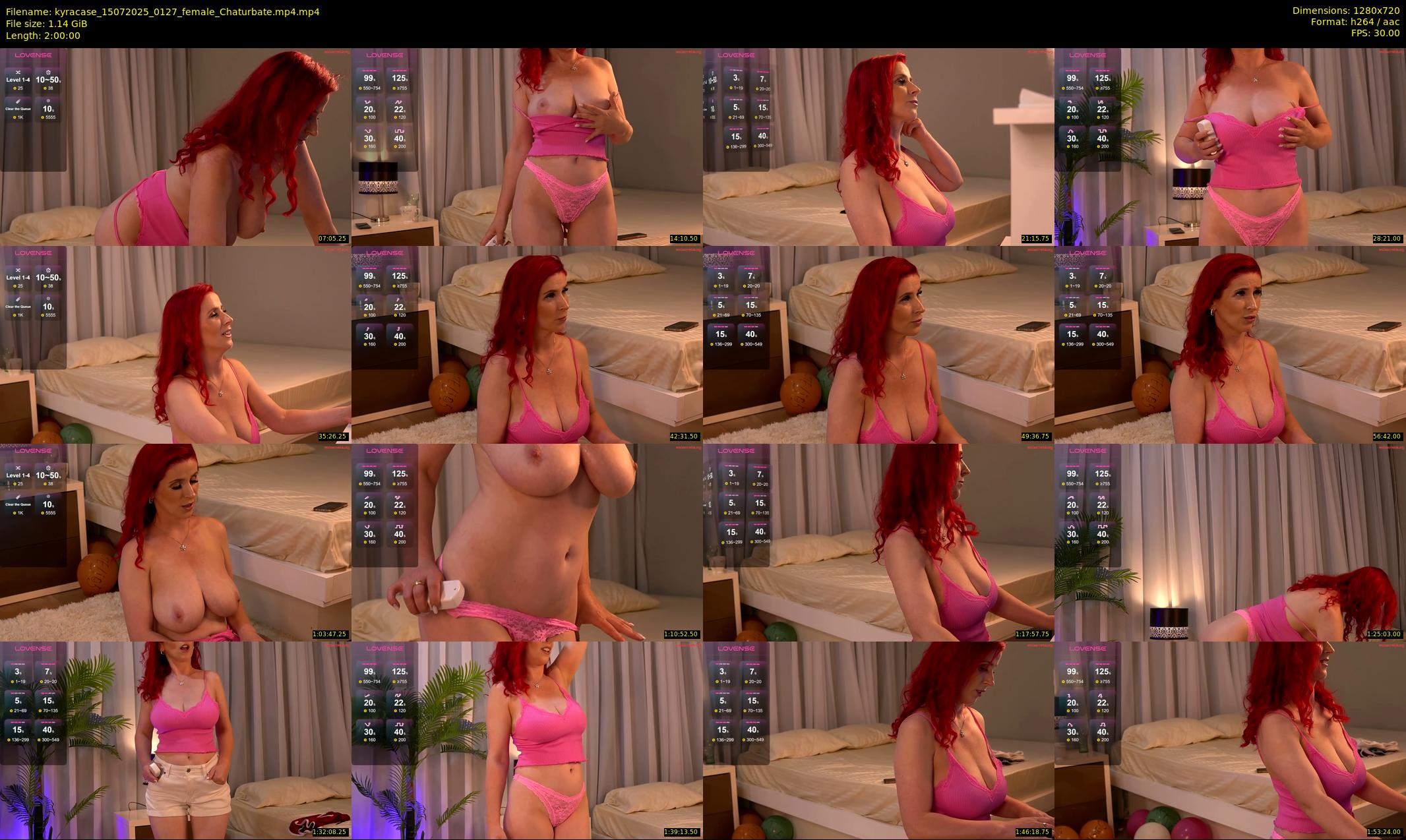 kyracase — 120 minute Chaturbate female cam show recording, 720p, Jul 15, 2025