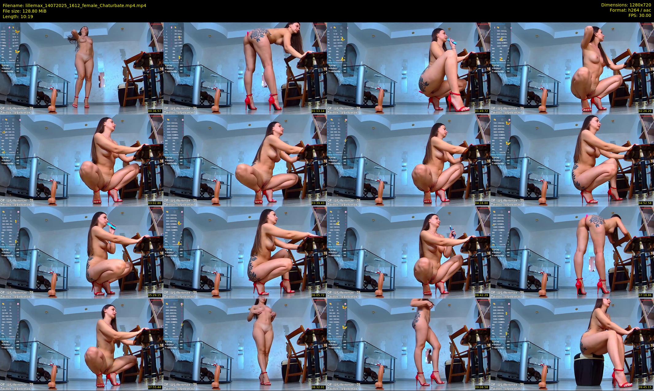 lillemax — 11 minute Chaturbate female cam show recording, 720p, Jul 14, 2025