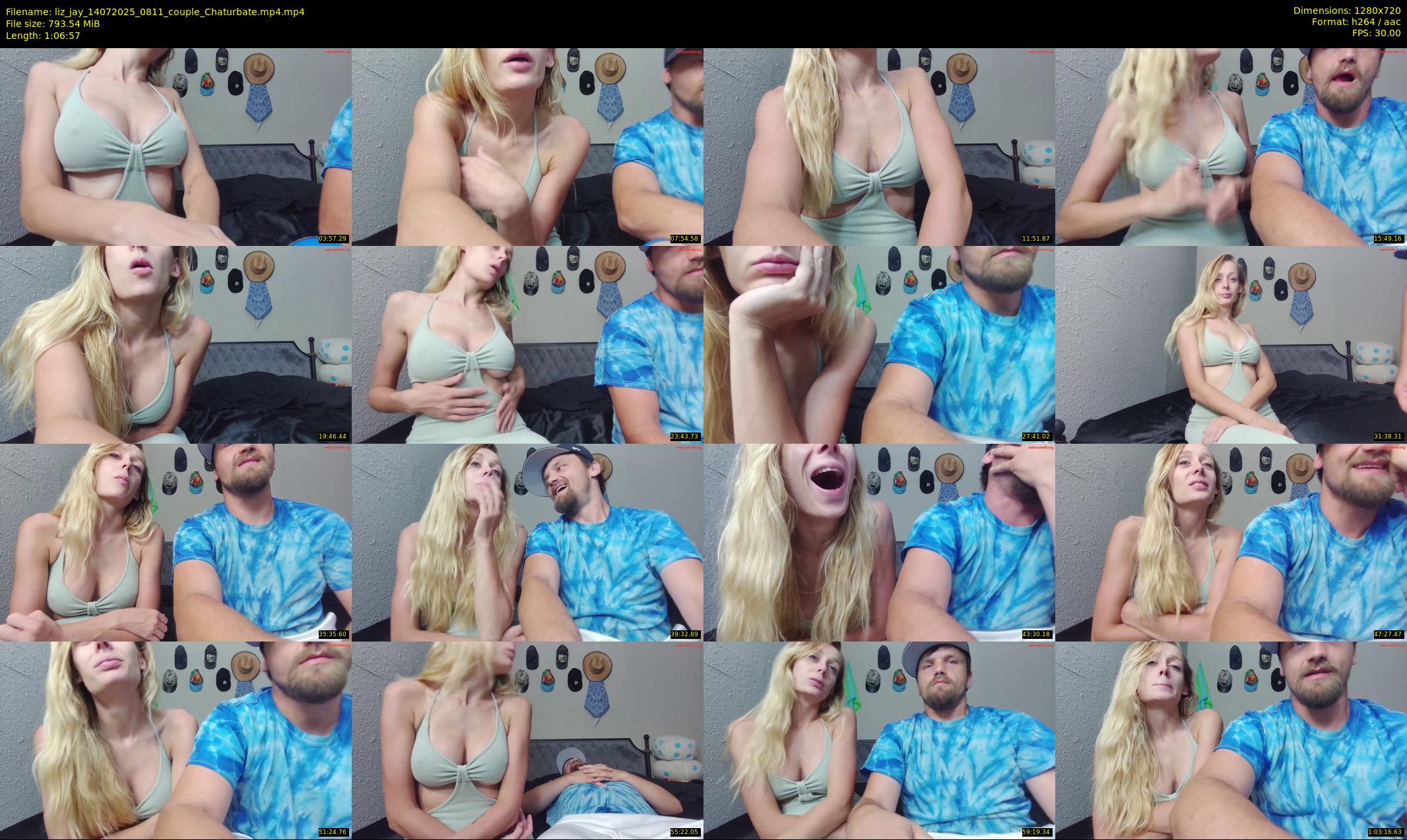 liz_jay — 67 minute Chaturbate couple cam show recording, 720p, Jul 14, 2025