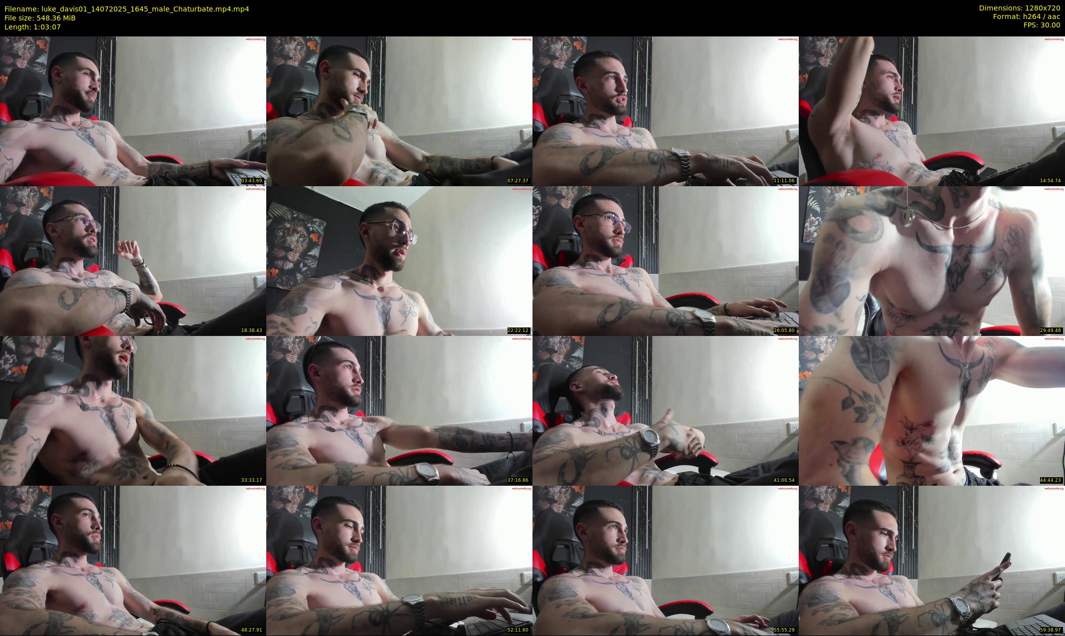 luke_davis01 — 64 minute Chaturbate male cam show recording, 720p, Jul 14, 2025