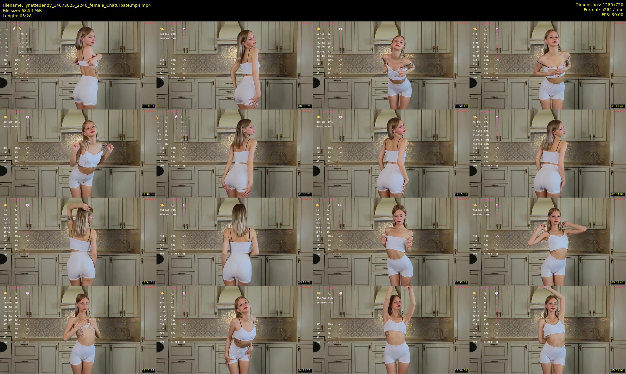 lynettedendy — 6 minute Chaturbate female cam show recording, 720p, Jul 14, 2025