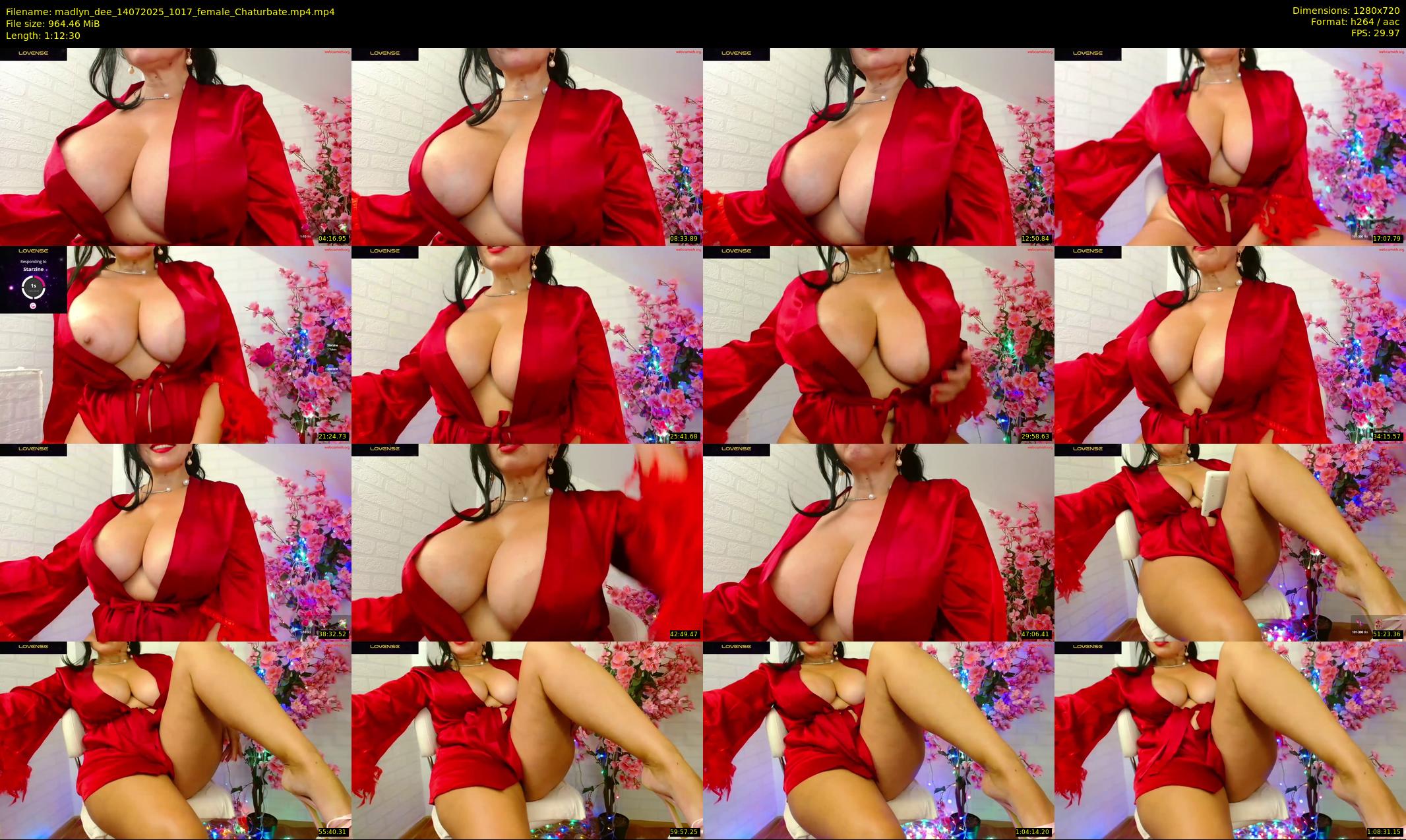 madlyn_dee — 73 minute Chaturbate female cam show recording, 720p, Jul 14, 2025
