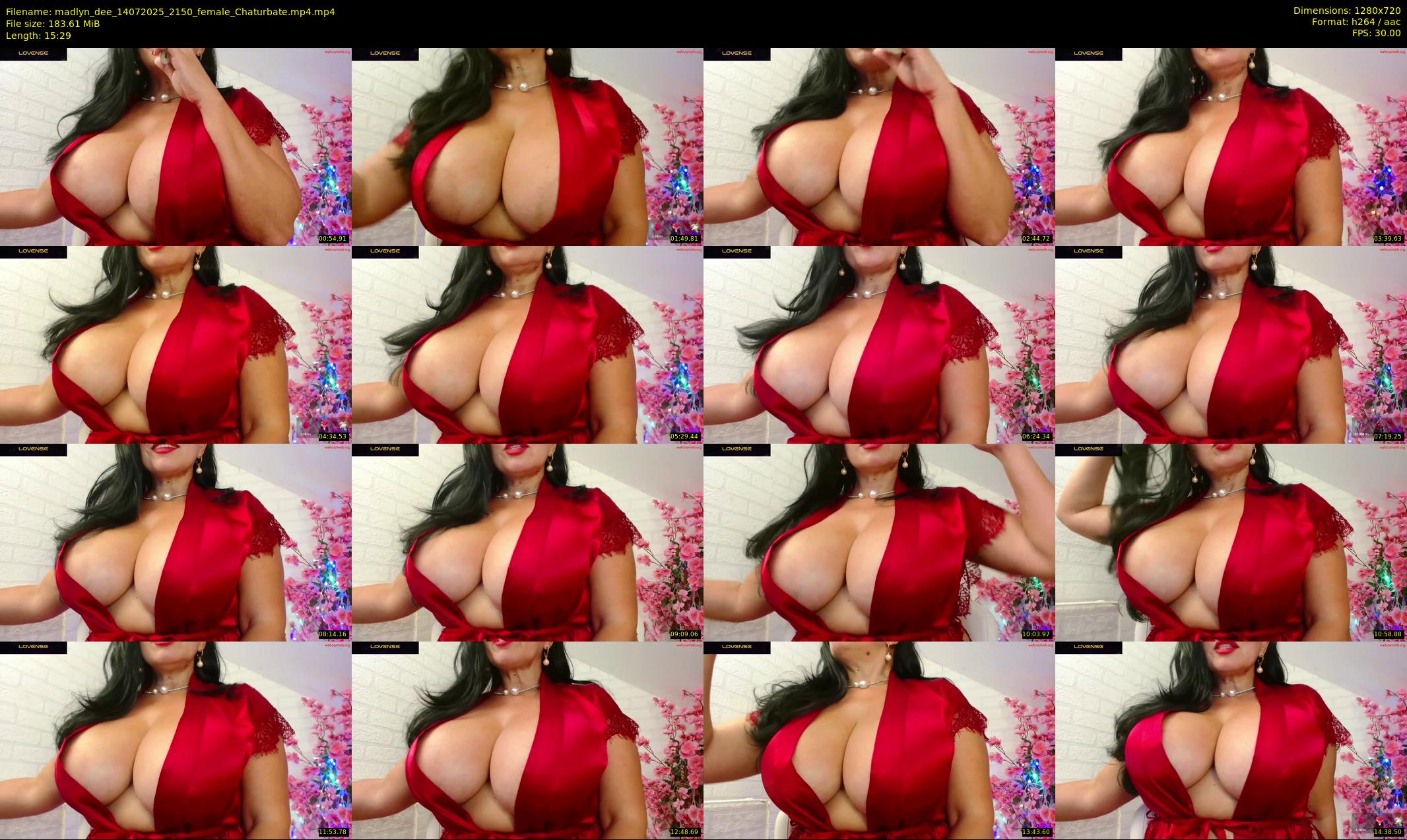 madlyn_dee — 16 minute Chaturbate female cam show recording, 720p, Jul 14, 2025