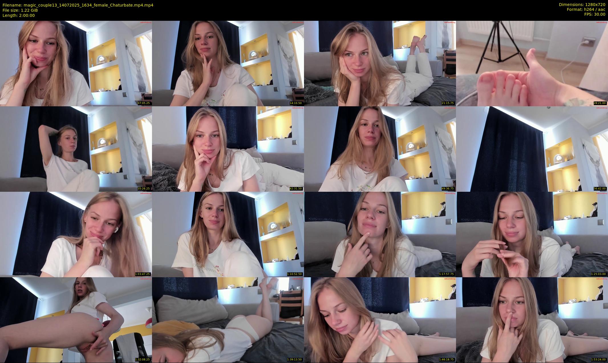 magic_couple13 — 120 minute Chaturbate couple cam show recording, 720p, Jul 14, 2025